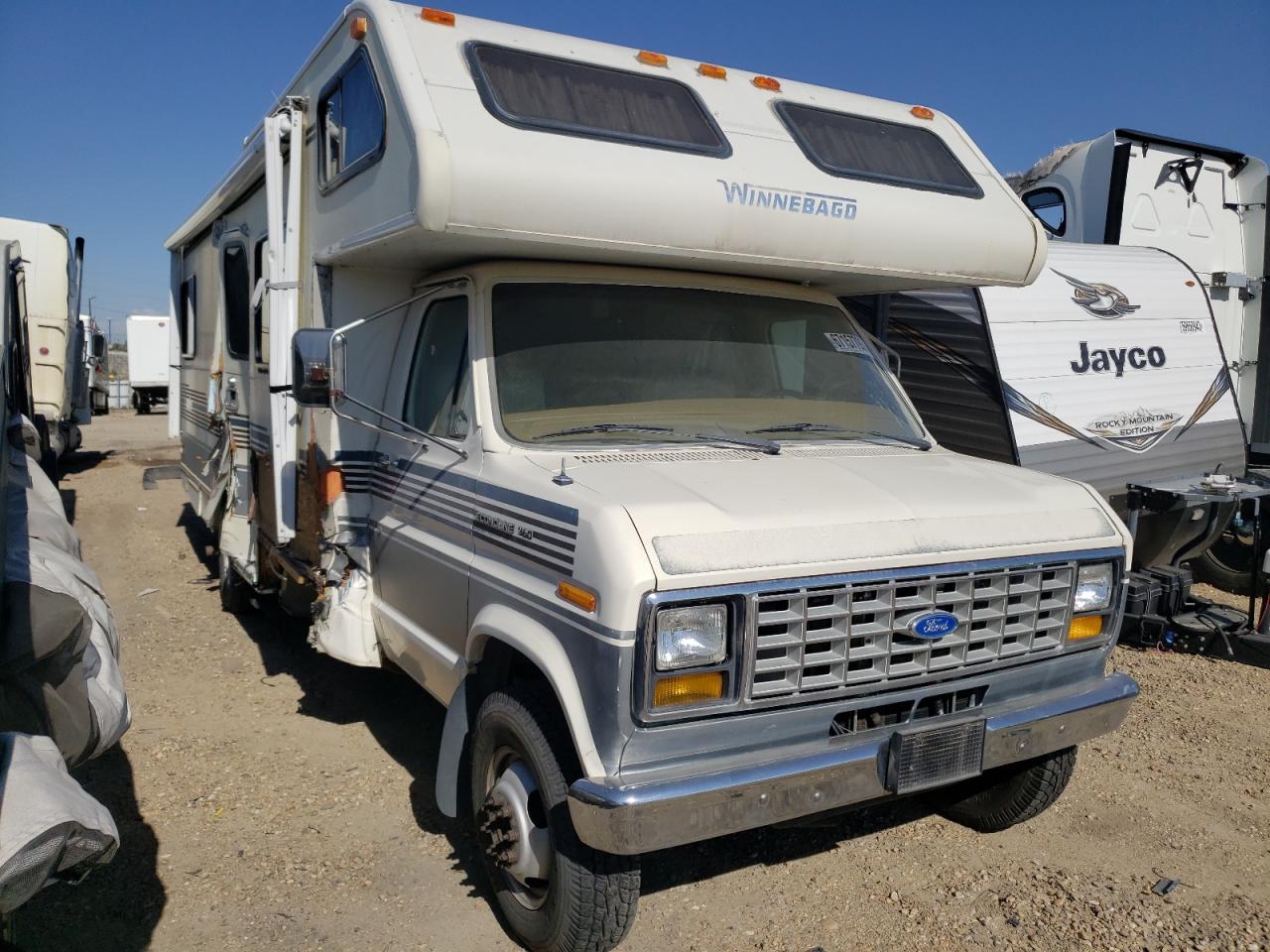 FORD ECONOLINE 1989 1fdke30g2kha60337