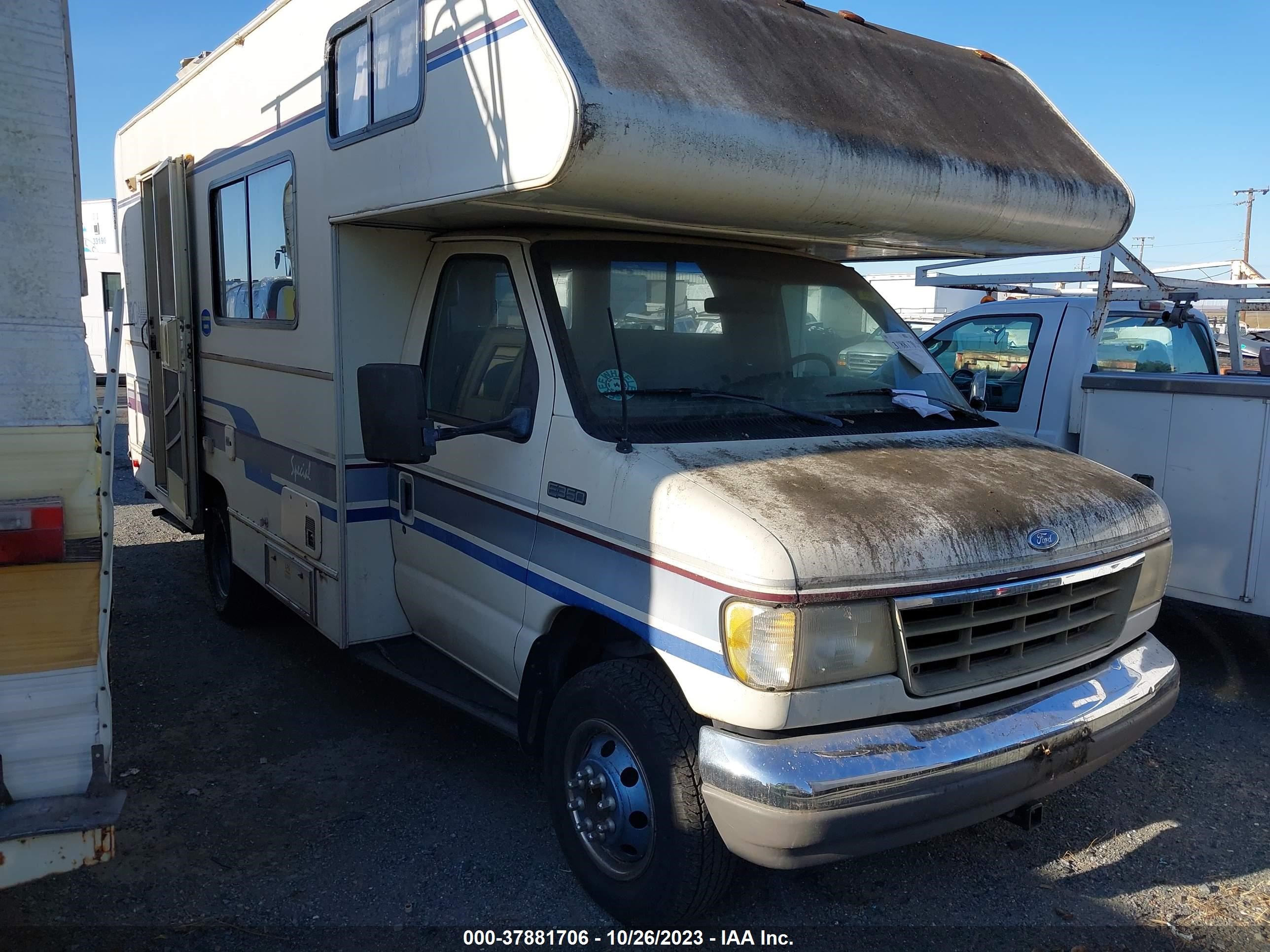 FORD ECONOLINE 1993 1fdke30g3phb28524