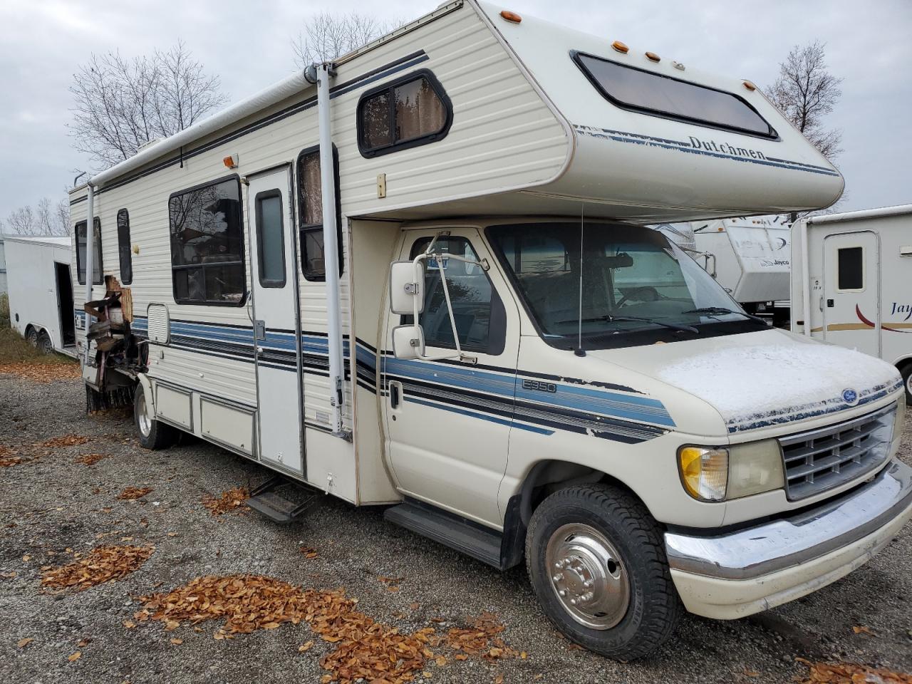 FORD ECONOLINE 1993 1fdke30g6nhb62731