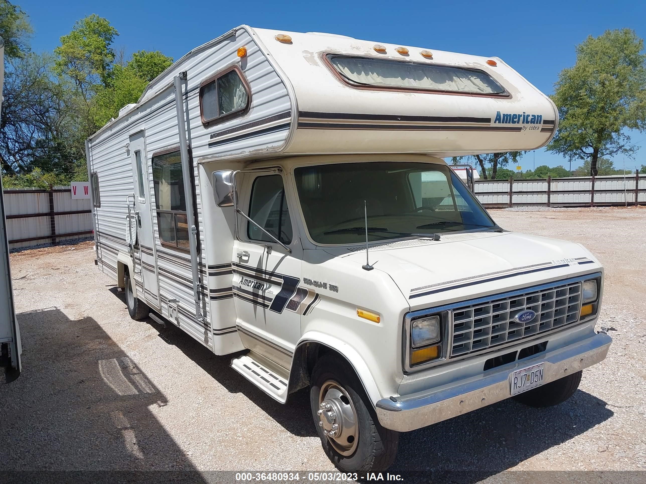 FORD ECONOLINE 1988 1fdke30gxjhb23778