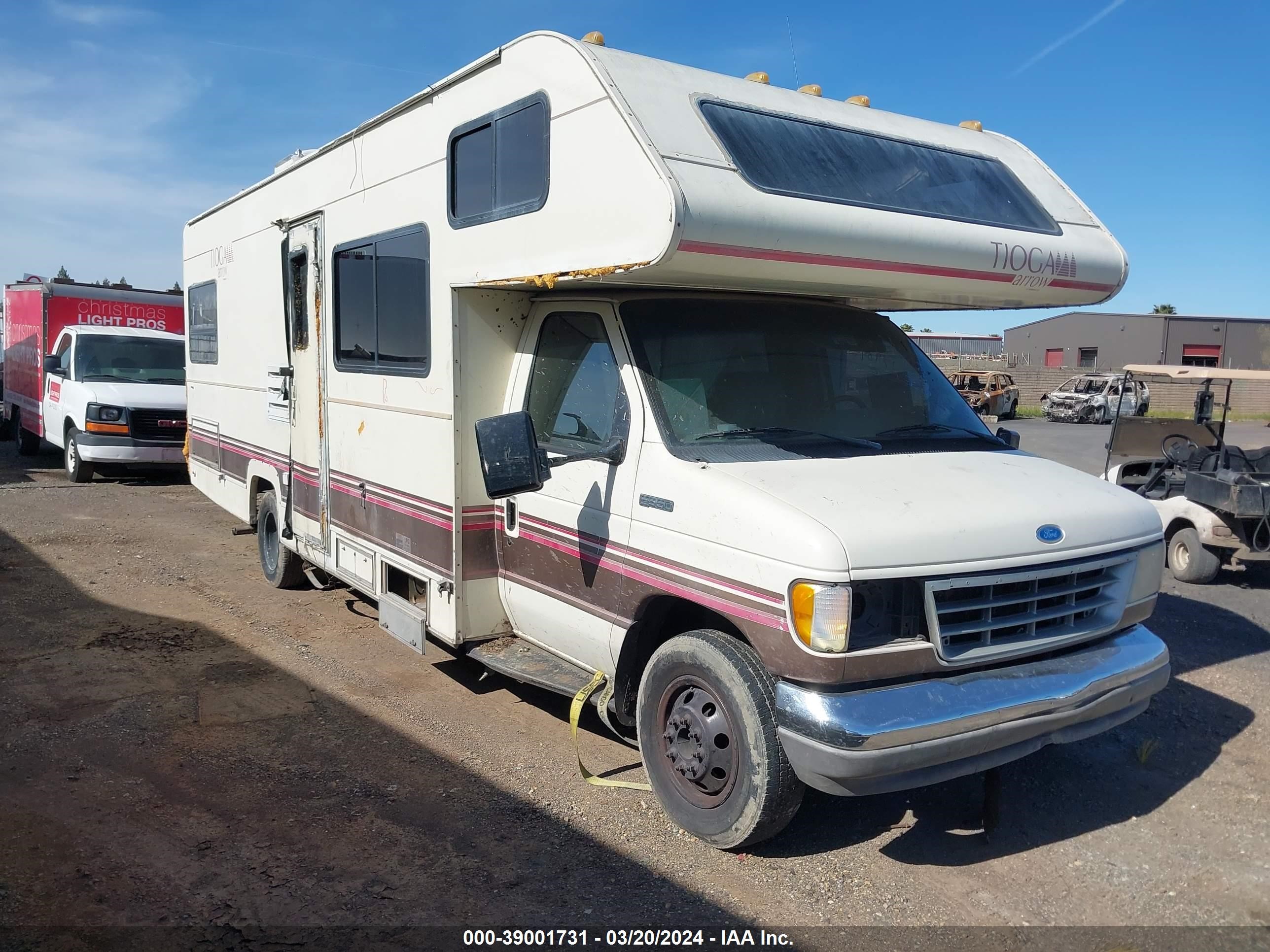 FORD ECONOLINE 1994 1fdke30gxrha94844