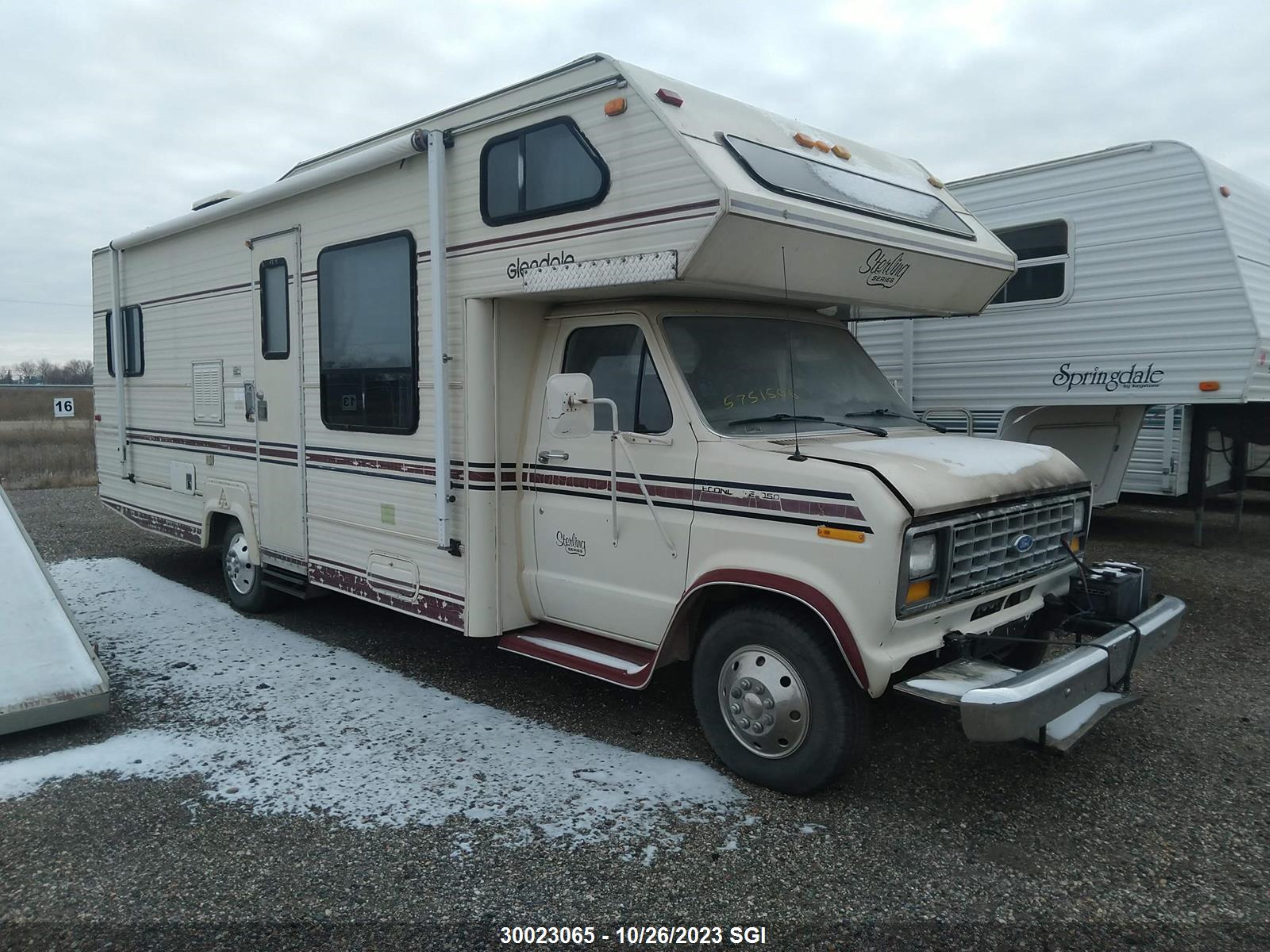 FORD ECONOLINE 1986 1fdke30l1ghb47862