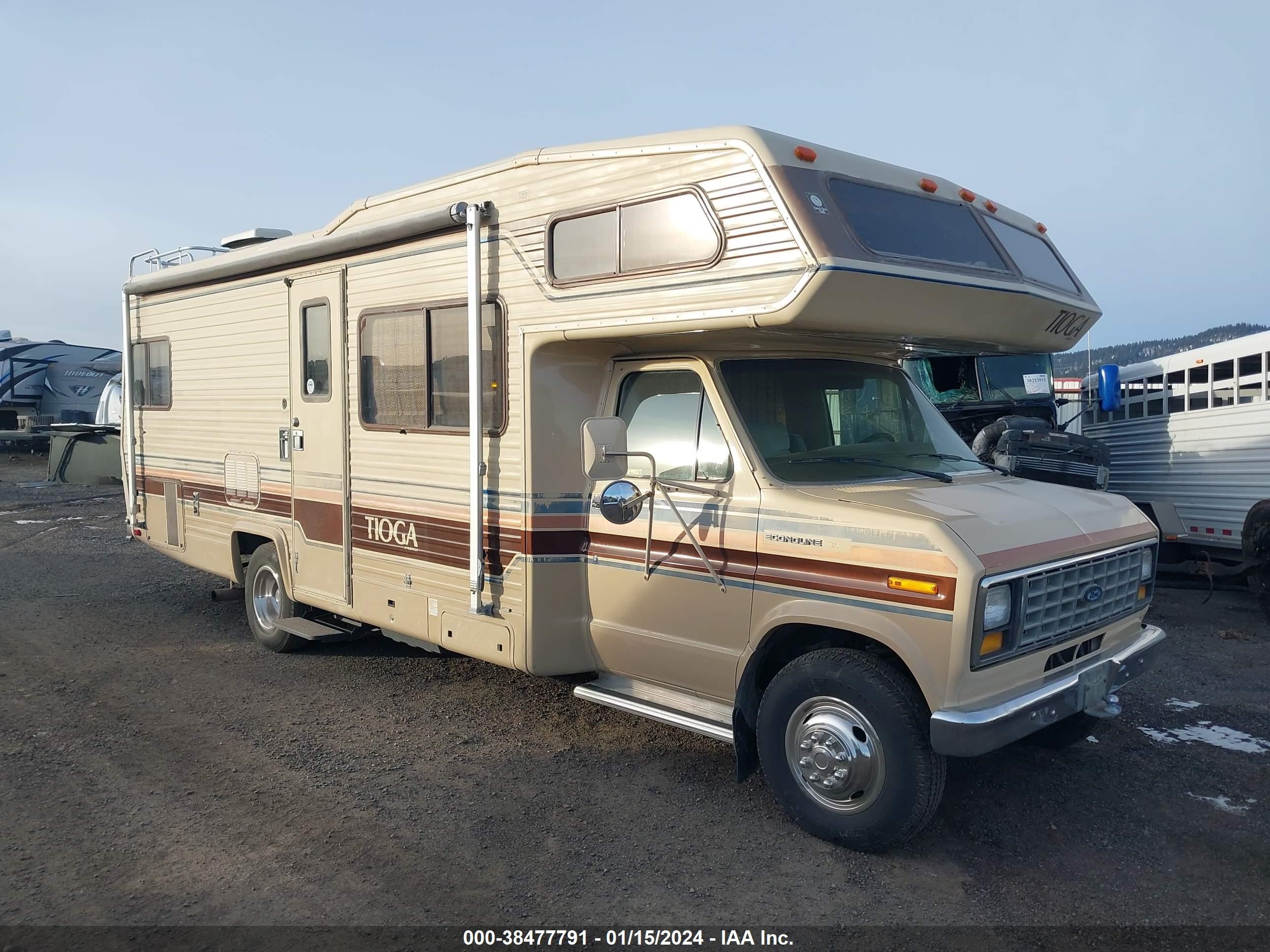 FORD ECONOLINE 1986 1fdke30l6gha94009