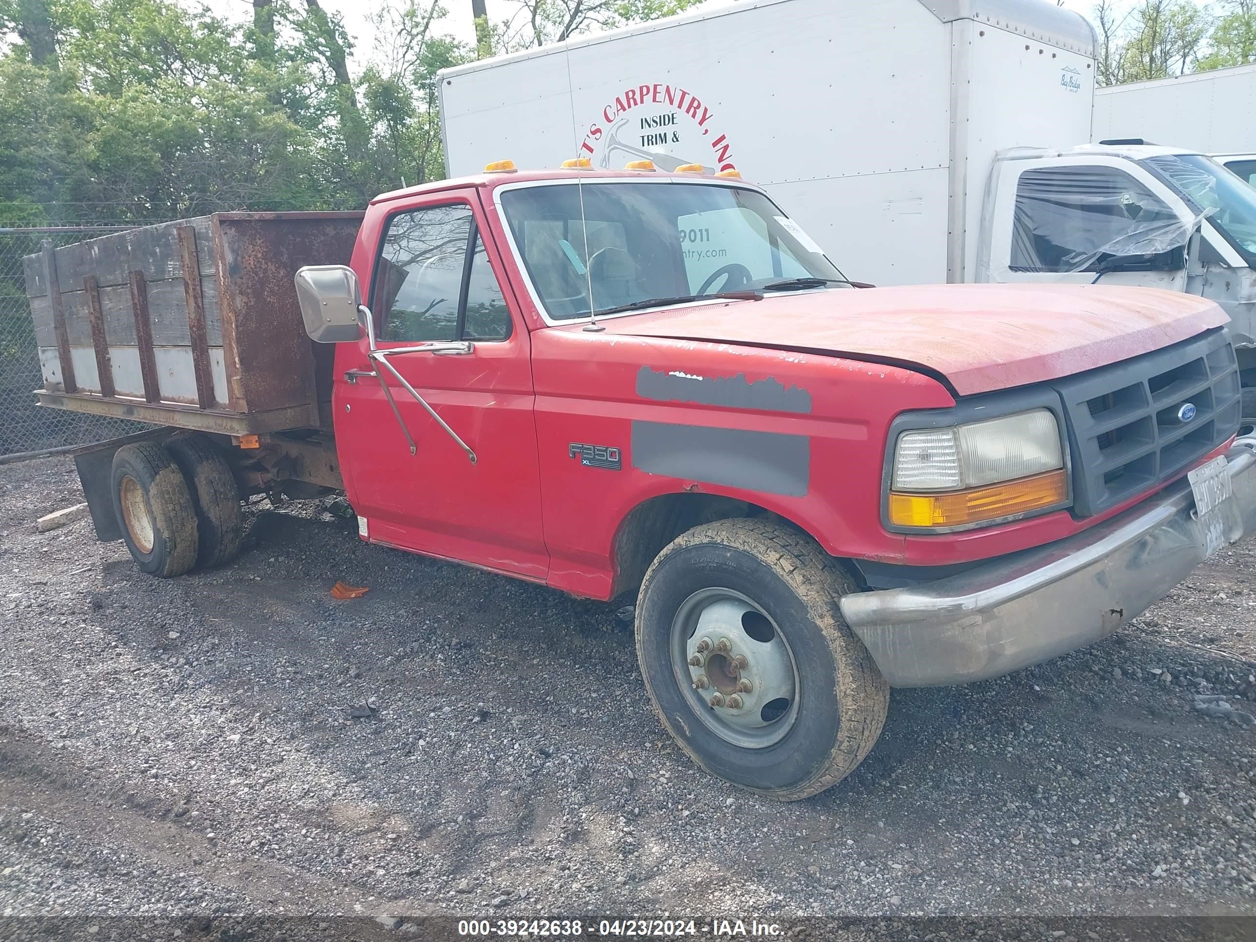 FORD F350 1995 1fdkf37h6sea46308