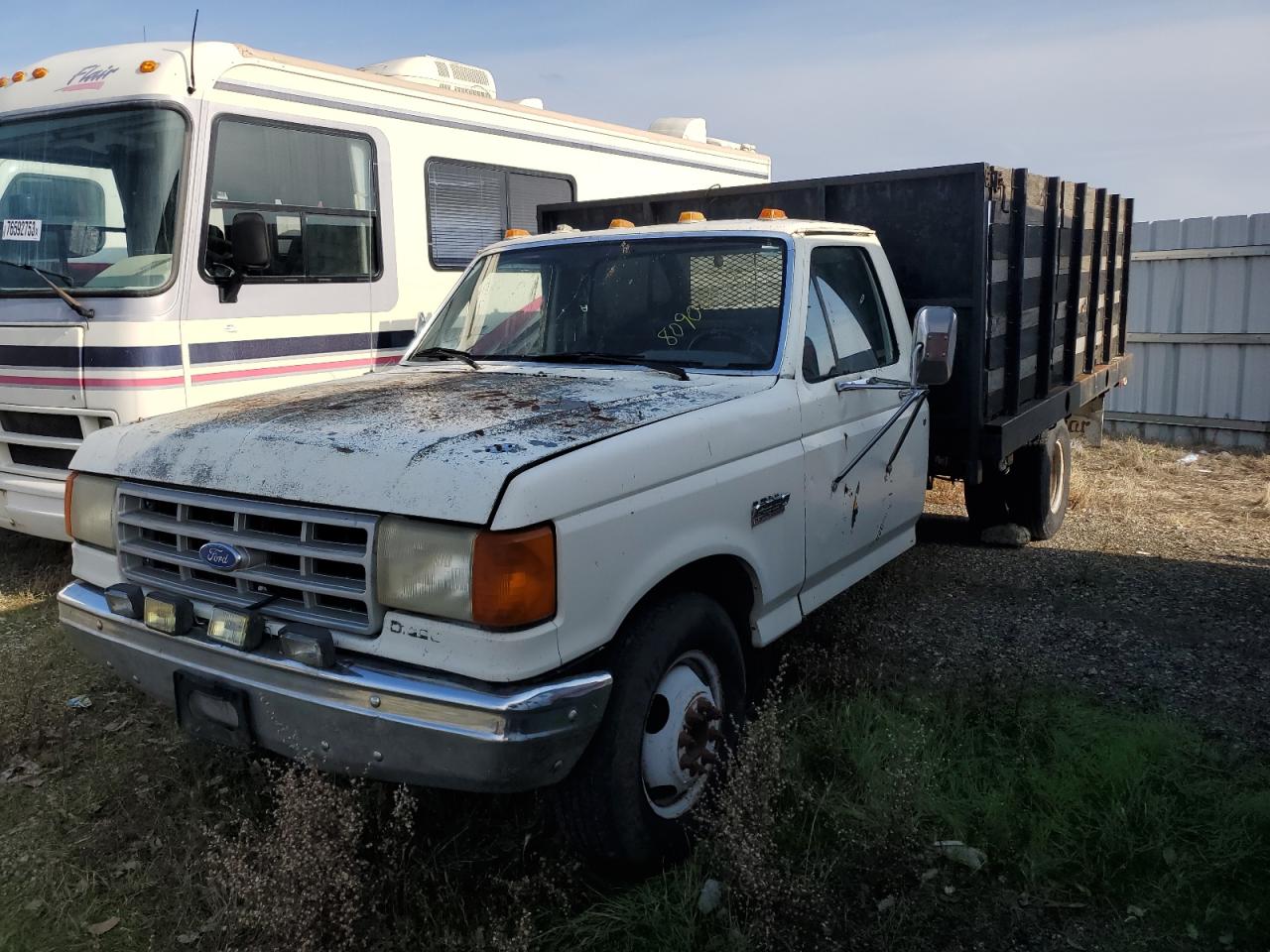 FORD F350 1989 1fdkf37m8kka20906