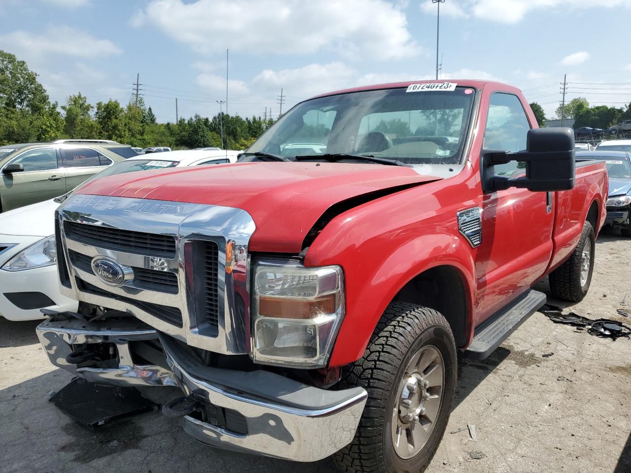 FORD F250 2008 1fdnf20508eb67657