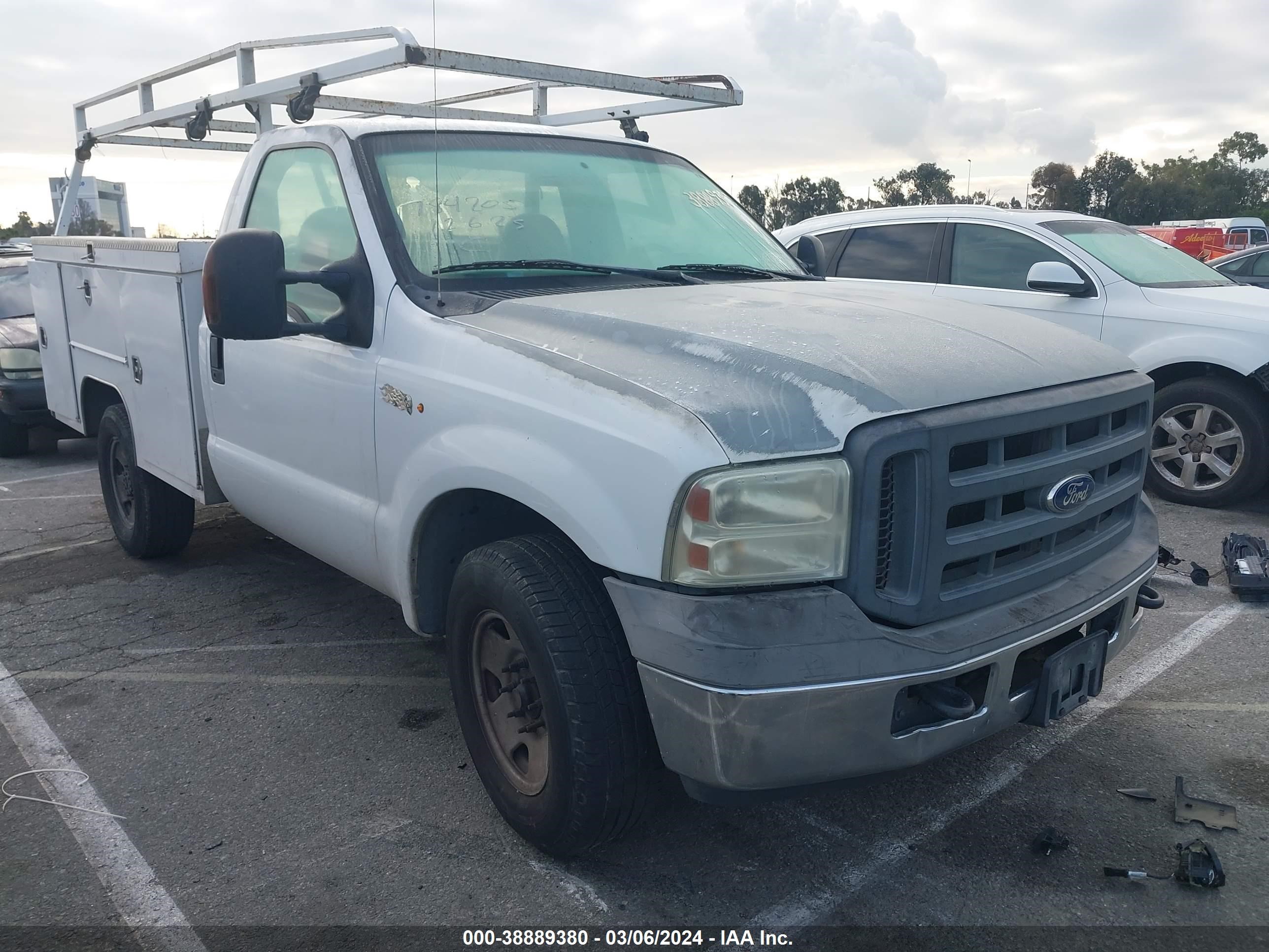 FORD F250 2005 1fdnf20555ea75567