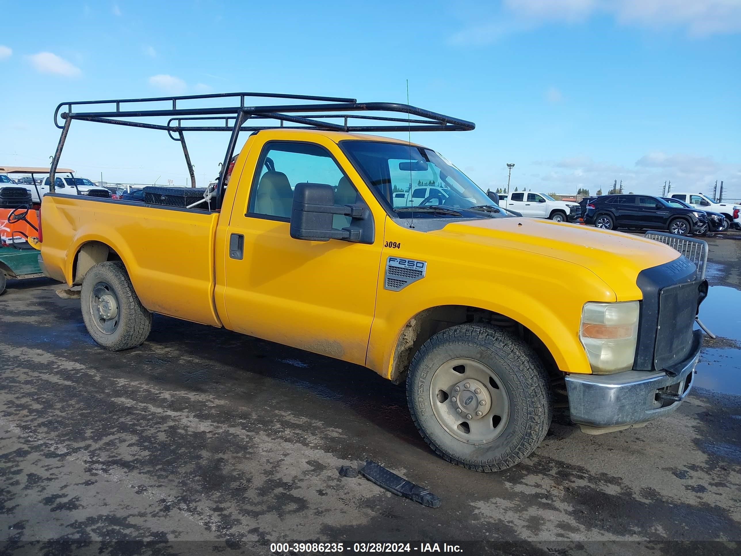 FORD F250 2008 1fdnf20568ee09268