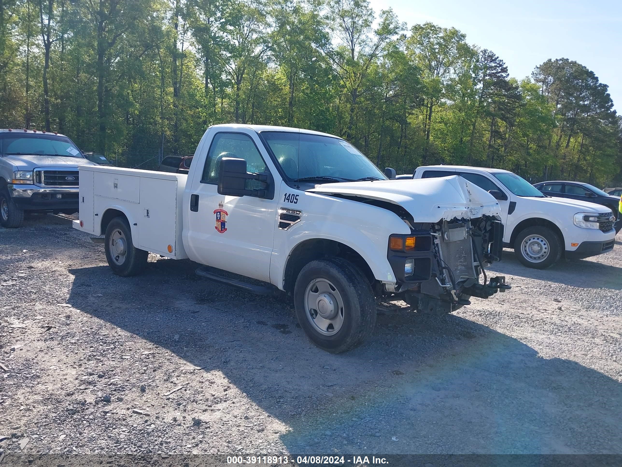 FORD F250 2008 1fdnf205x8ea93518