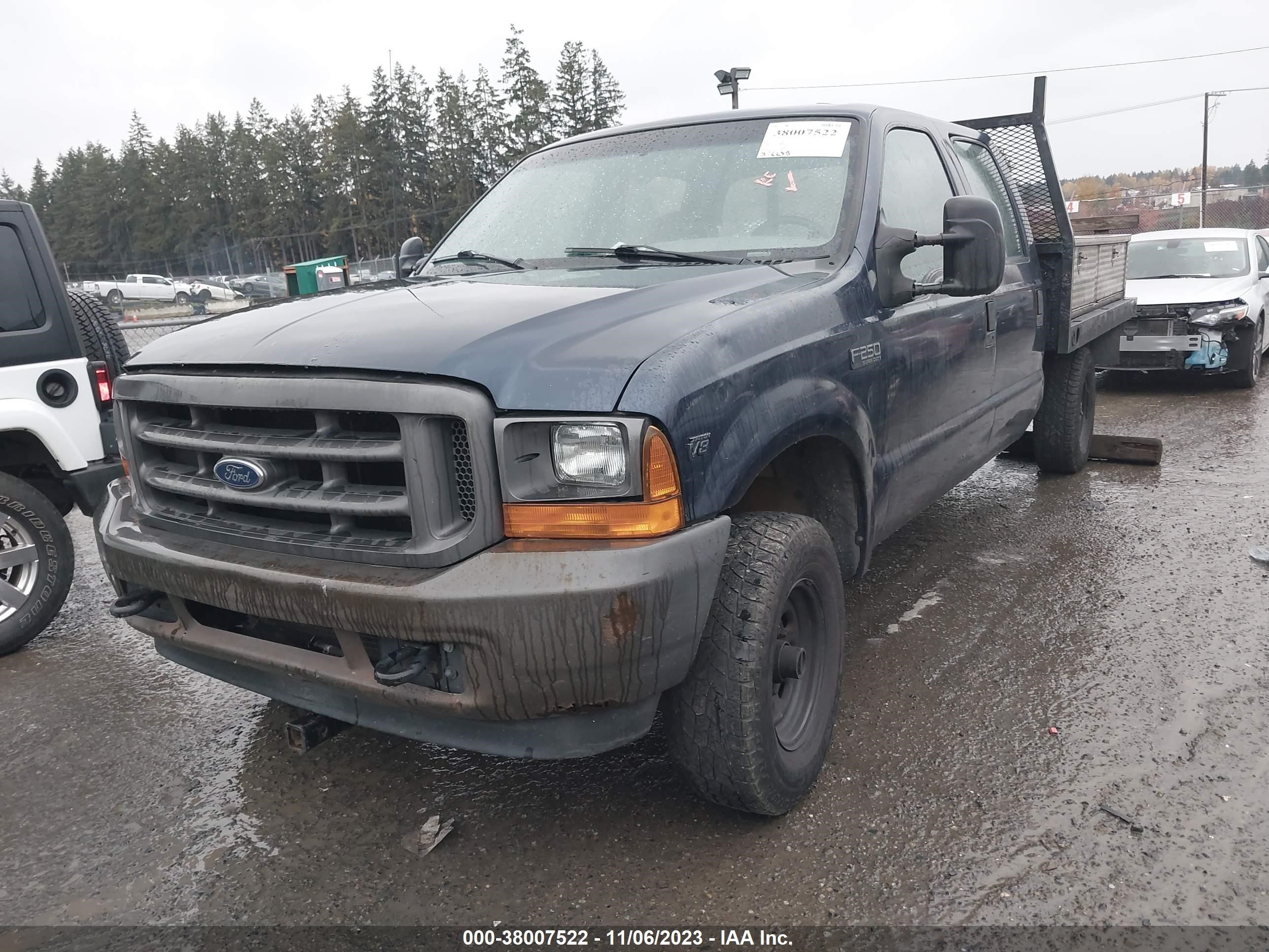 FORD F250 2001 1fdnw21l61ed61838