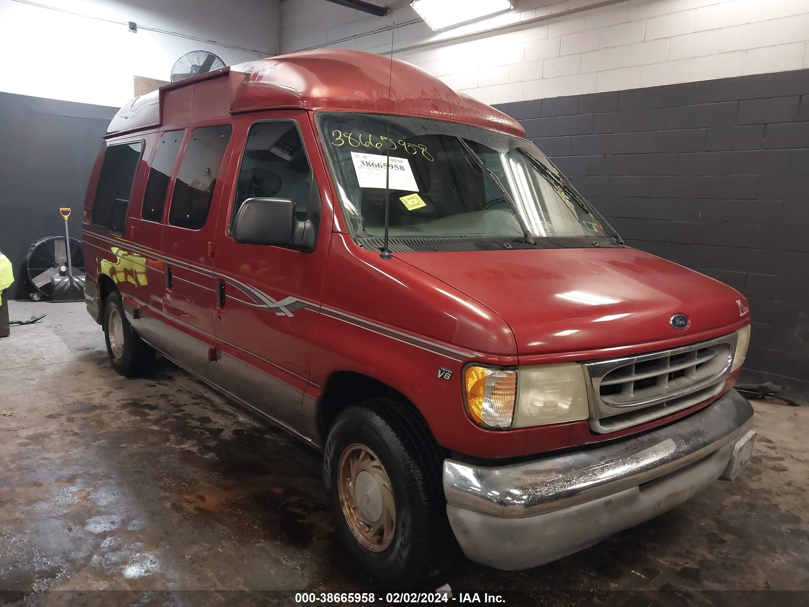 FORD ECONOLINE 2002 1fdre14l22hb23107