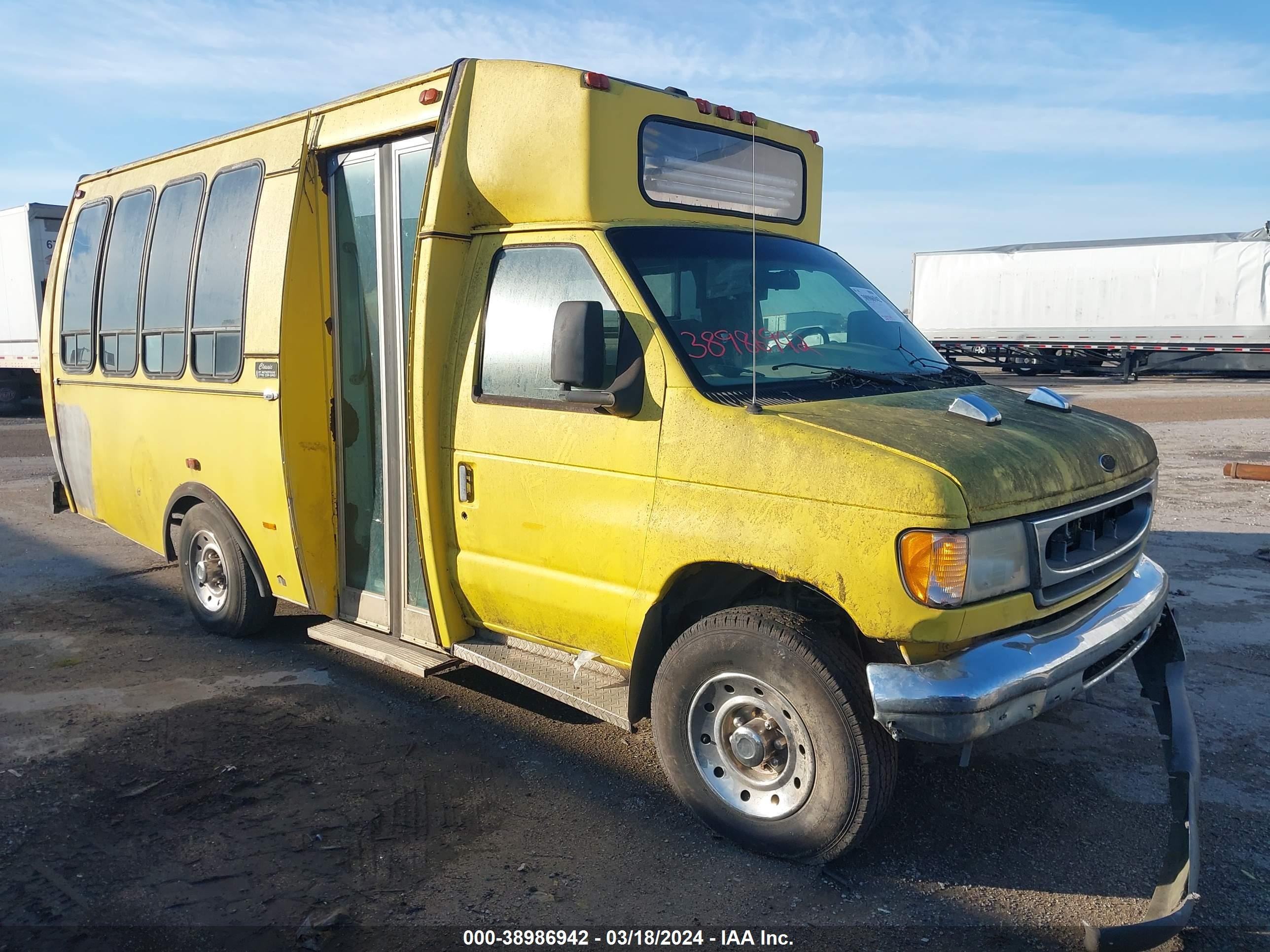 FORD ECONOLINE 1999 1fdse30l6xhc18814