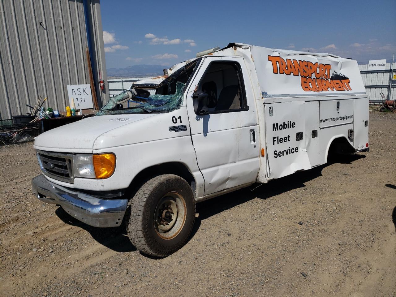 FORD ECONOLINE 2005 1fdse35l05hb39323