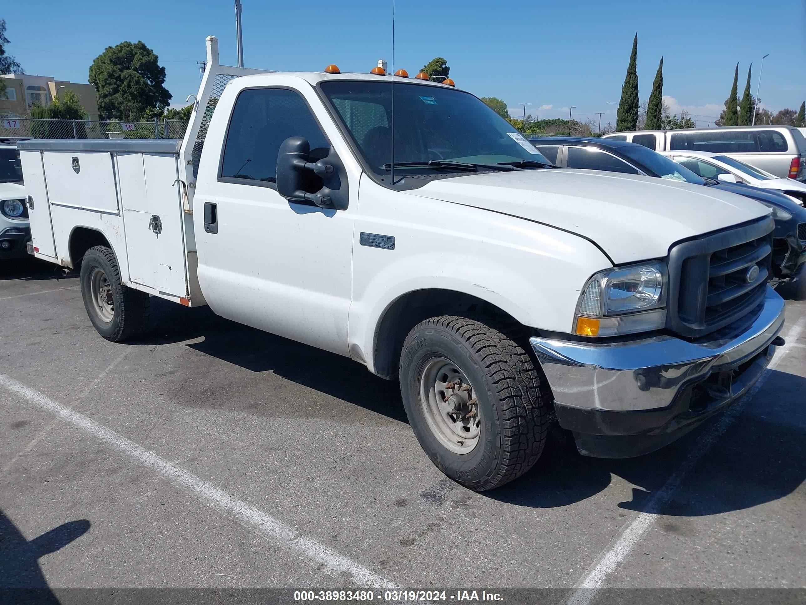 FORD F350 2003 1fdsf34l43ea02883