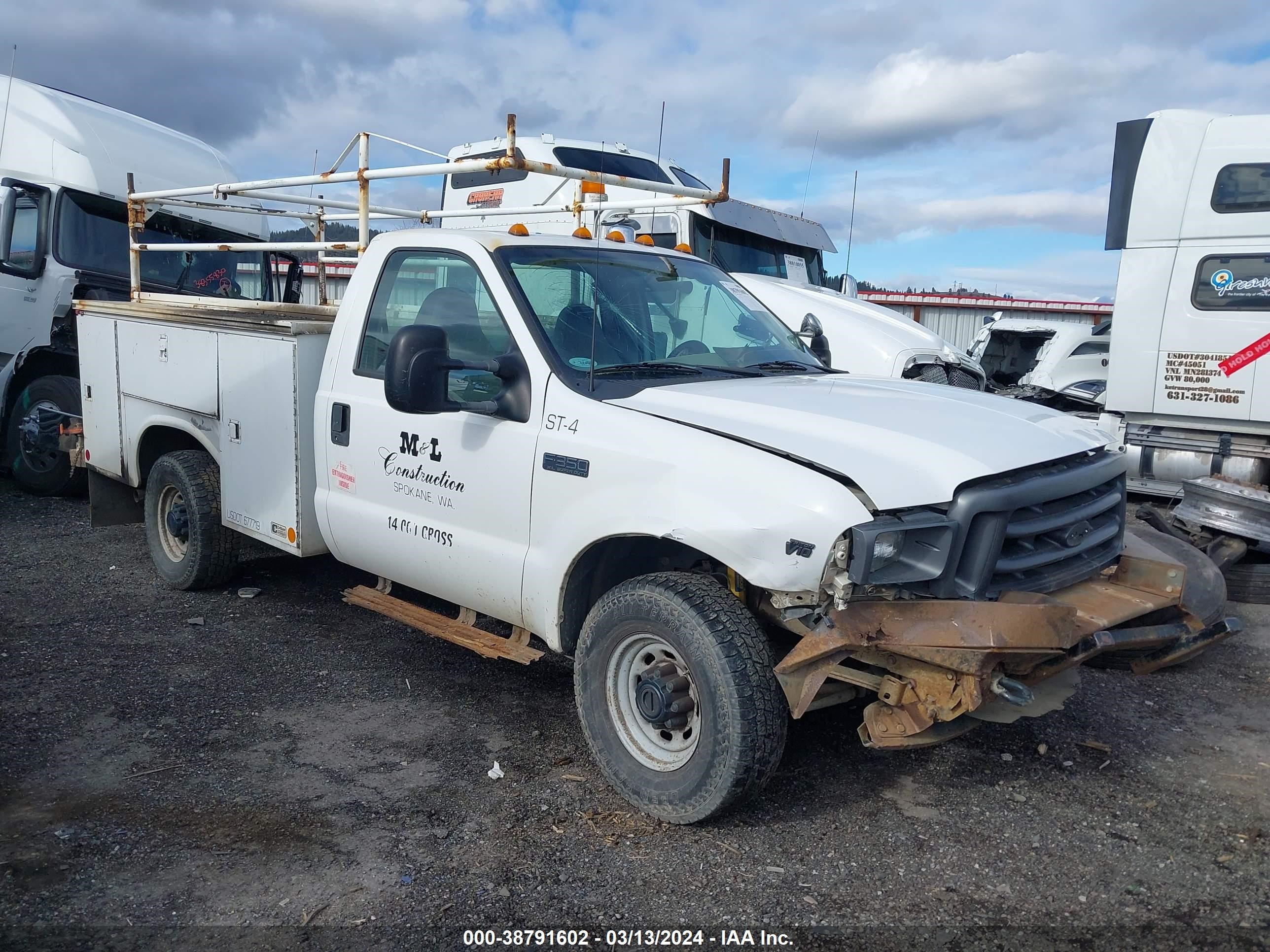 FORD F350 2001 1fdsf35s71ec13935