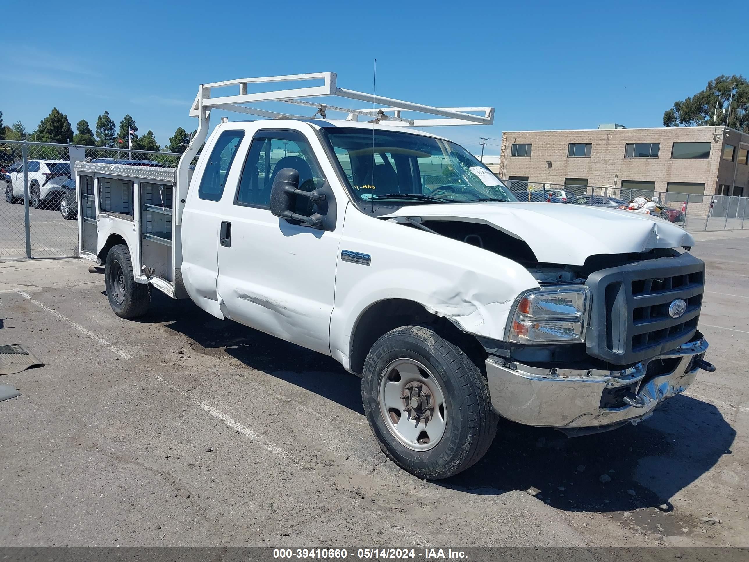 FORD F250 2007 1fdsx20577eb12833