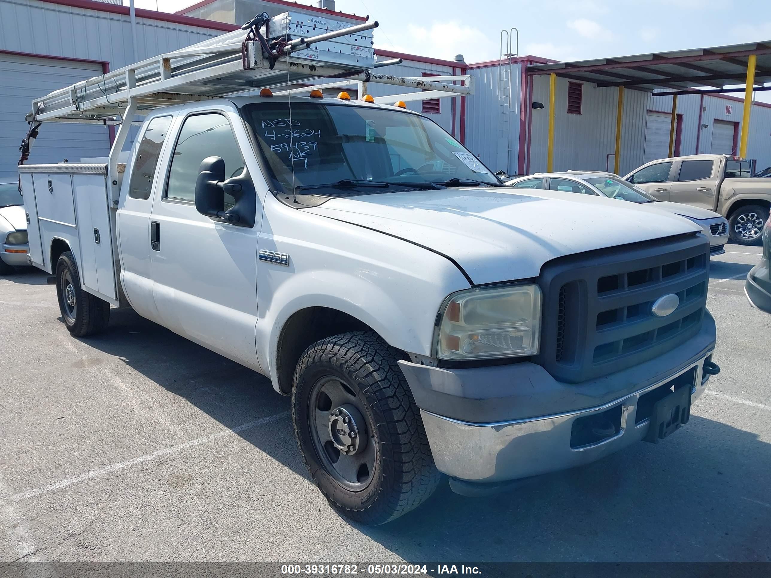 FORD F350 2005 1fdsx34505ec46936