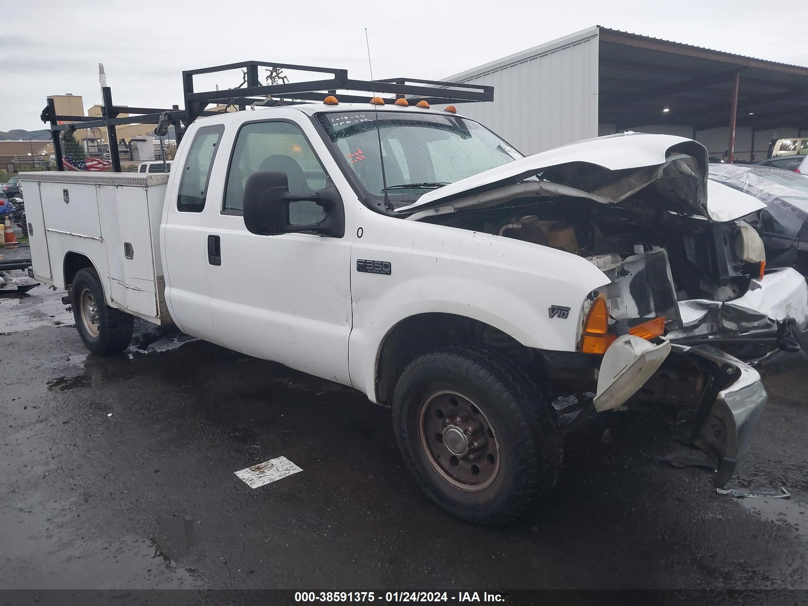 FORD F350 2000 1fdsx34s6yec24689