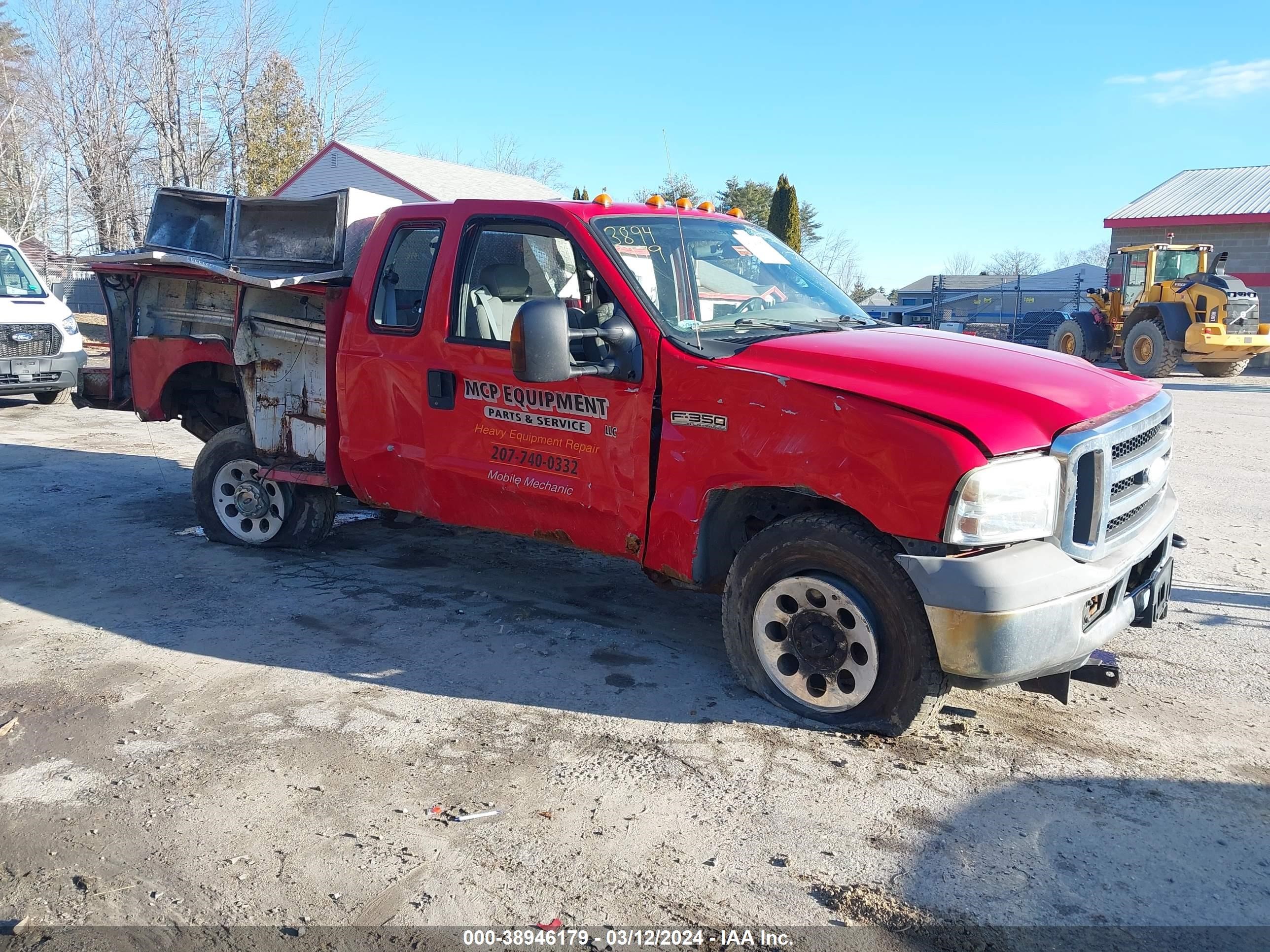 FORD F350 2005 1fdsx35565eb39047