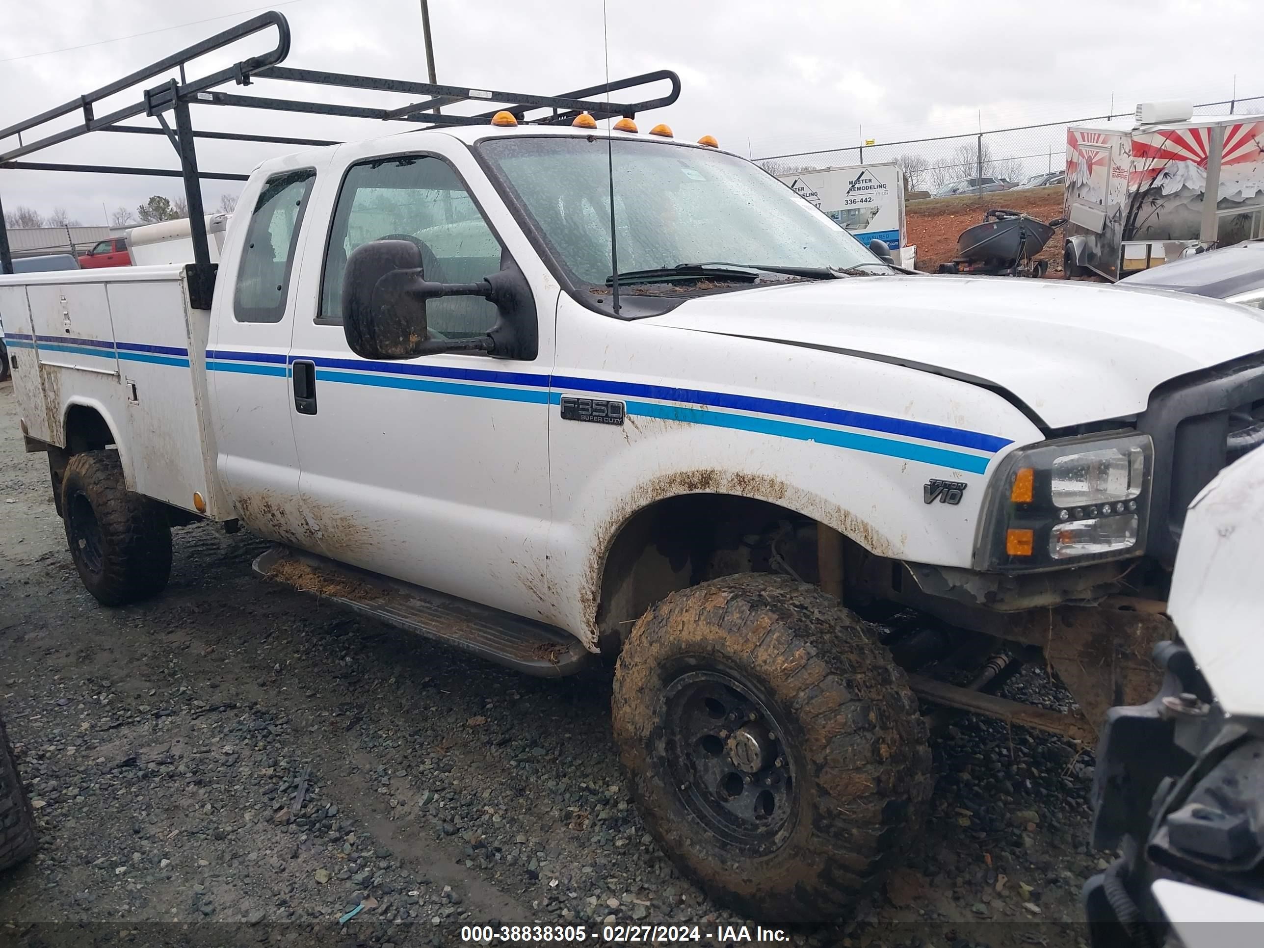 FORD F350 2001 1fdsx35s71eb47030