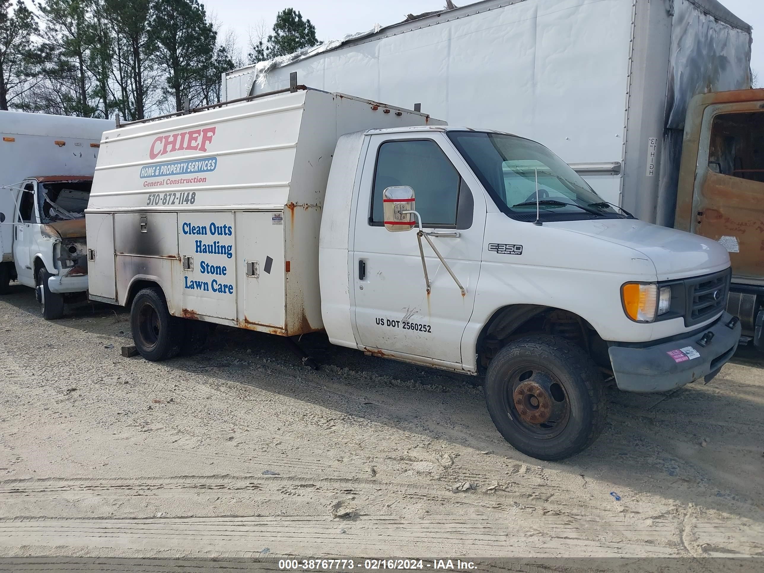 FORD ECONOLINE 2003 1fdwe35l13ha15995