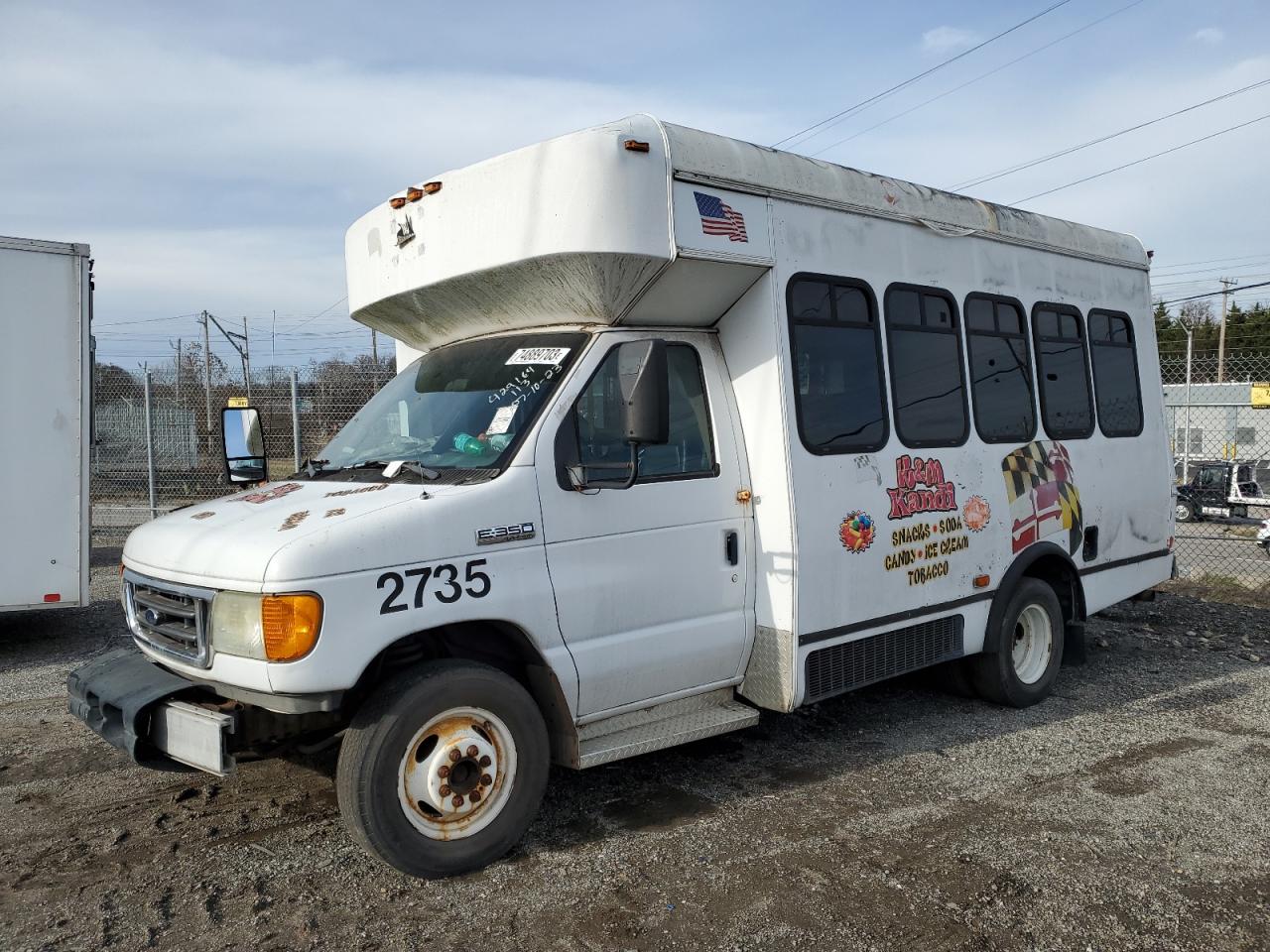 FORD ECONOLINE 2007 1fdwe35s27da78592