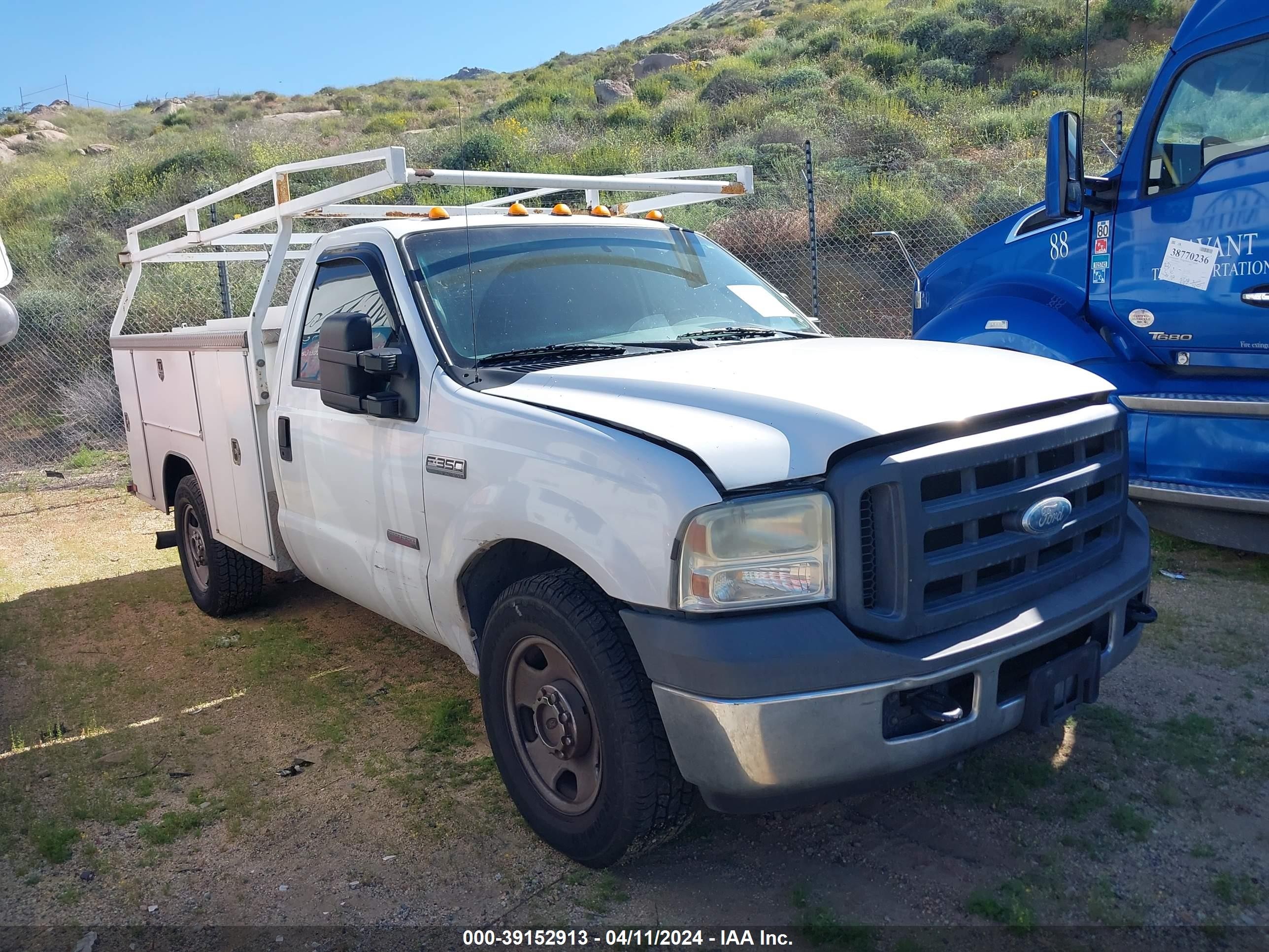 FORD F350 2006 1fdwf34p76eb73331