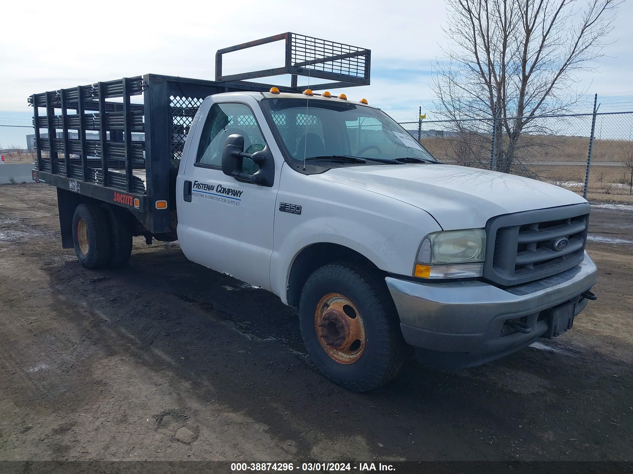 FORD F350 2004 1fdwf36l84ea93477