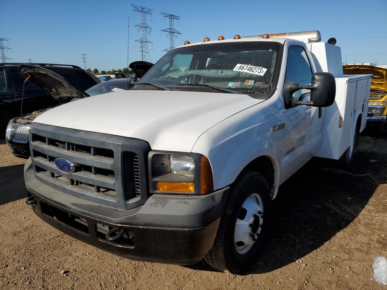 FORD F350 2007 1fdwf36p47eb43136