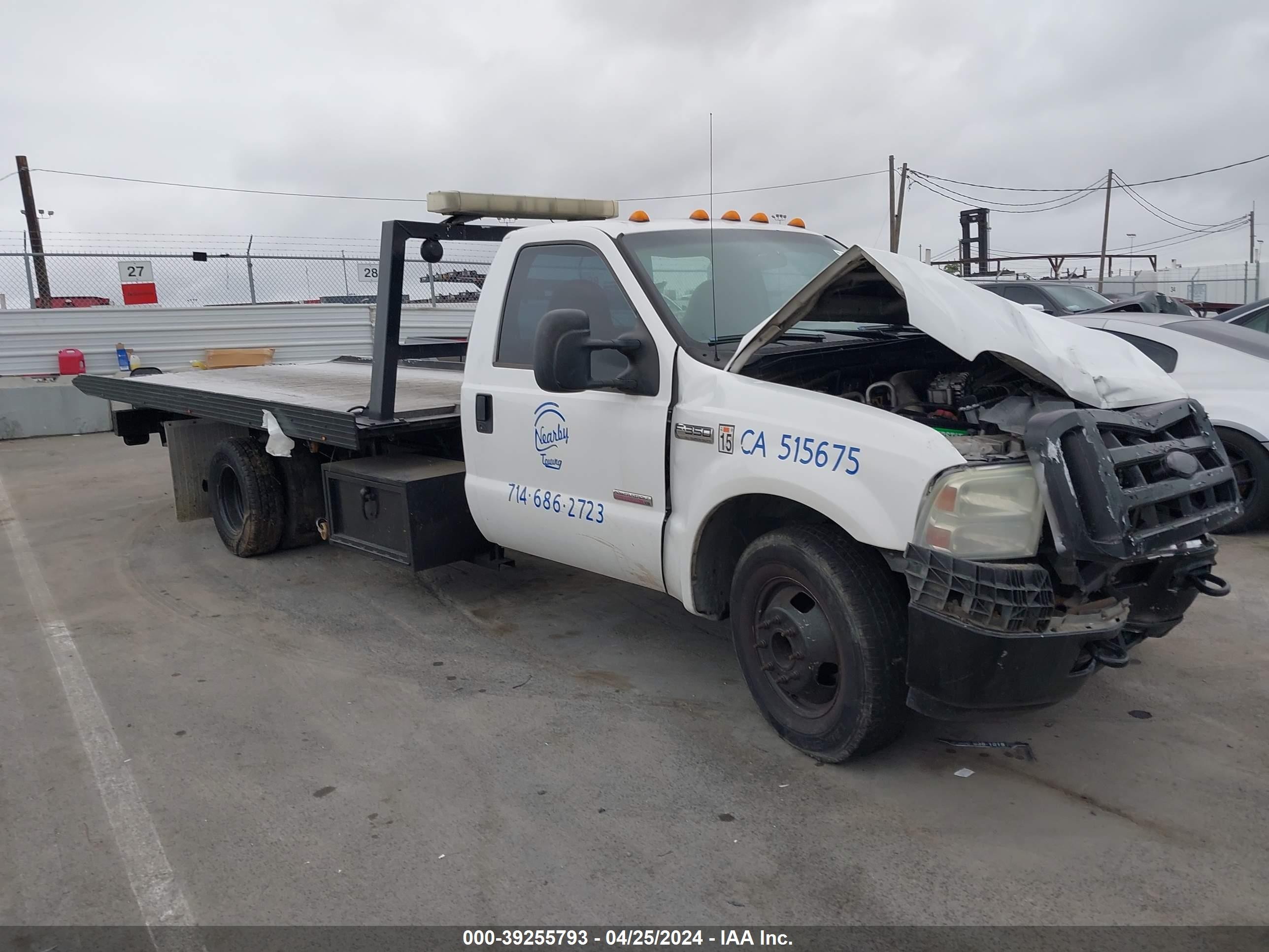 FORD F350 2007 1fdwf36p57eb43033