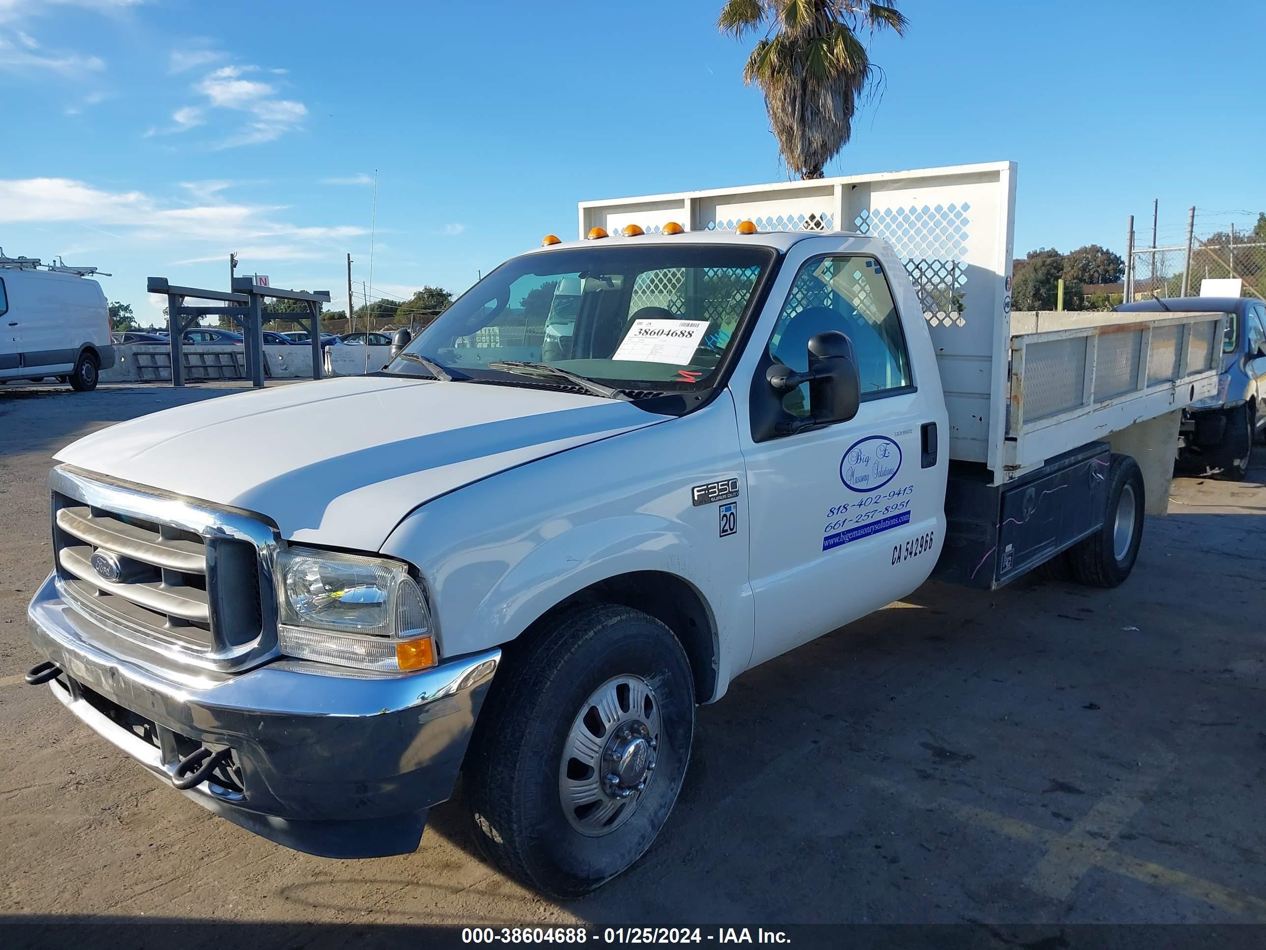 FORD F350 2004 1fdwf36s74eb46032