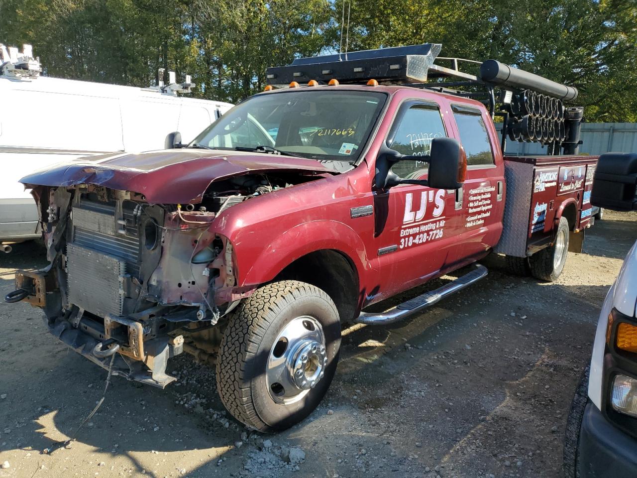 FORD F350 2007 1fdww37px7eb04887