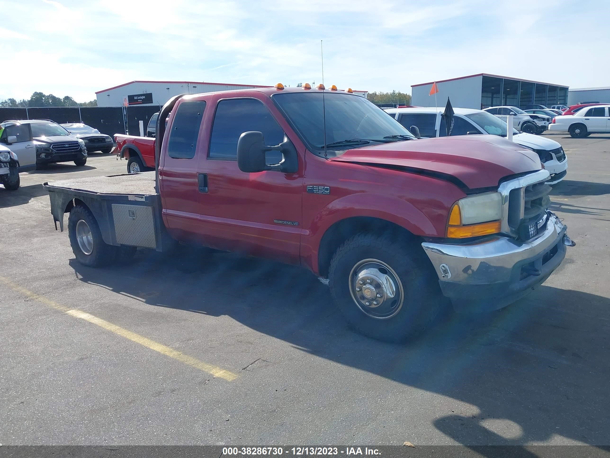 FORD F350 2001 1fdwx36f31ec68298