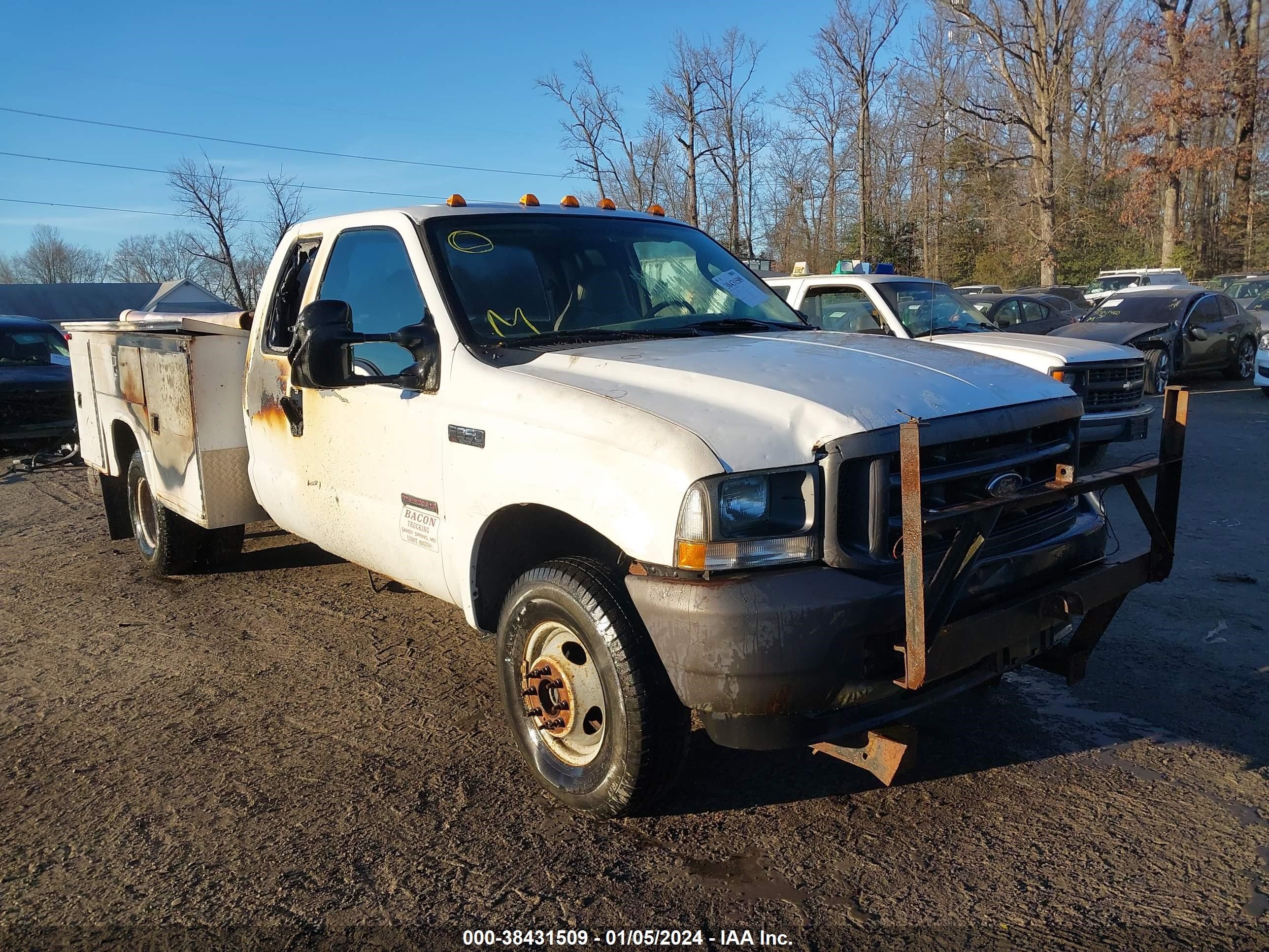 FORD F350 2004 1fdwx37p24ed02789