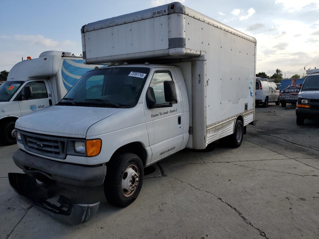 FORD ECONOLINE 2007 1fdxe45s37da09341