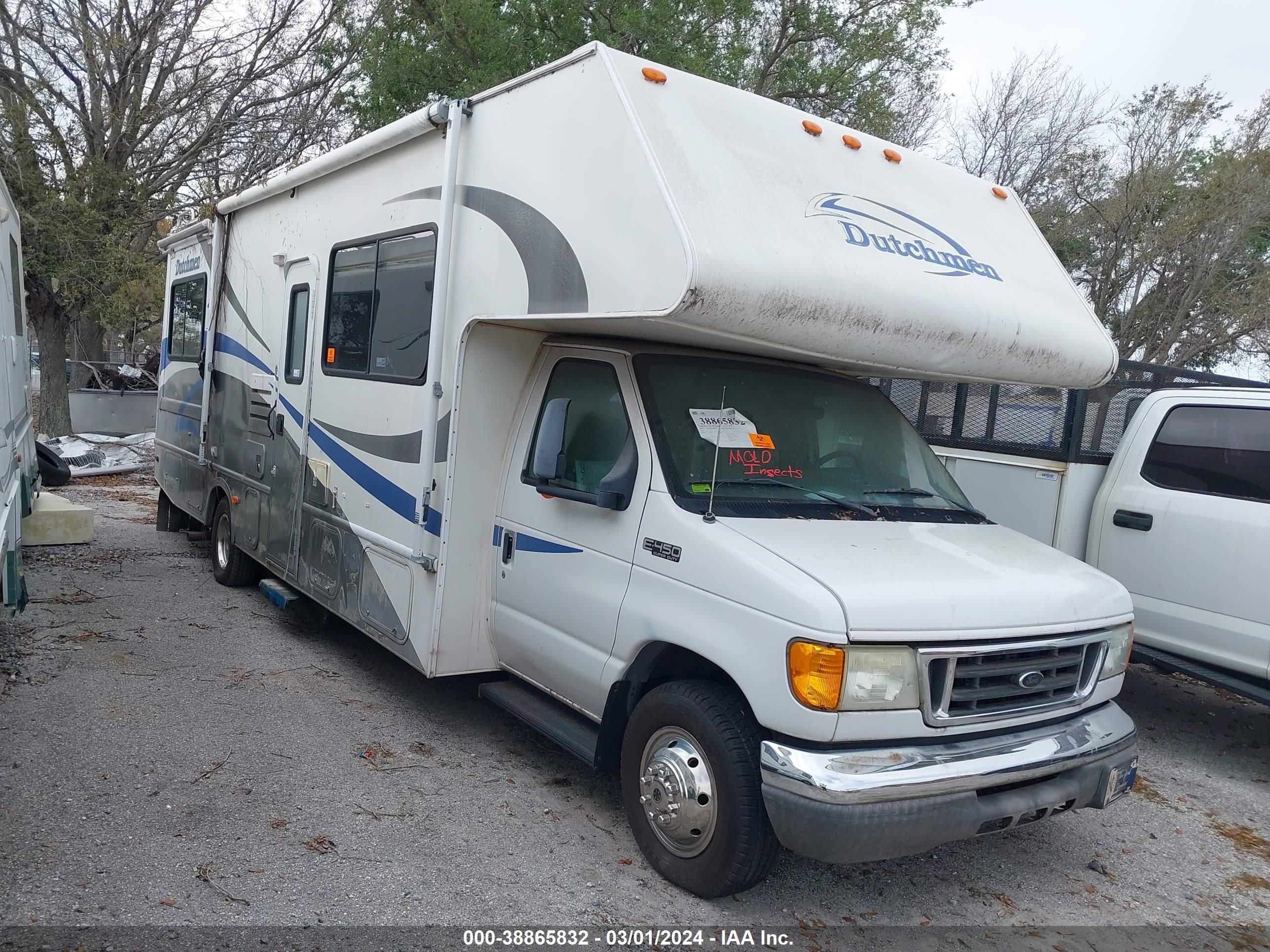 FORD ECONOLINE 2005 1fdxe45s95ha05137