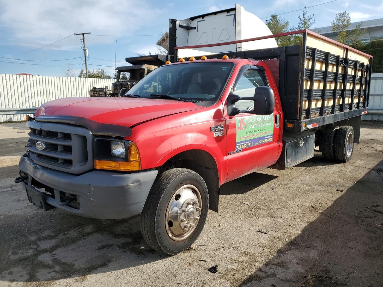 FORD F450 2000 1fdxf46f0yec98477