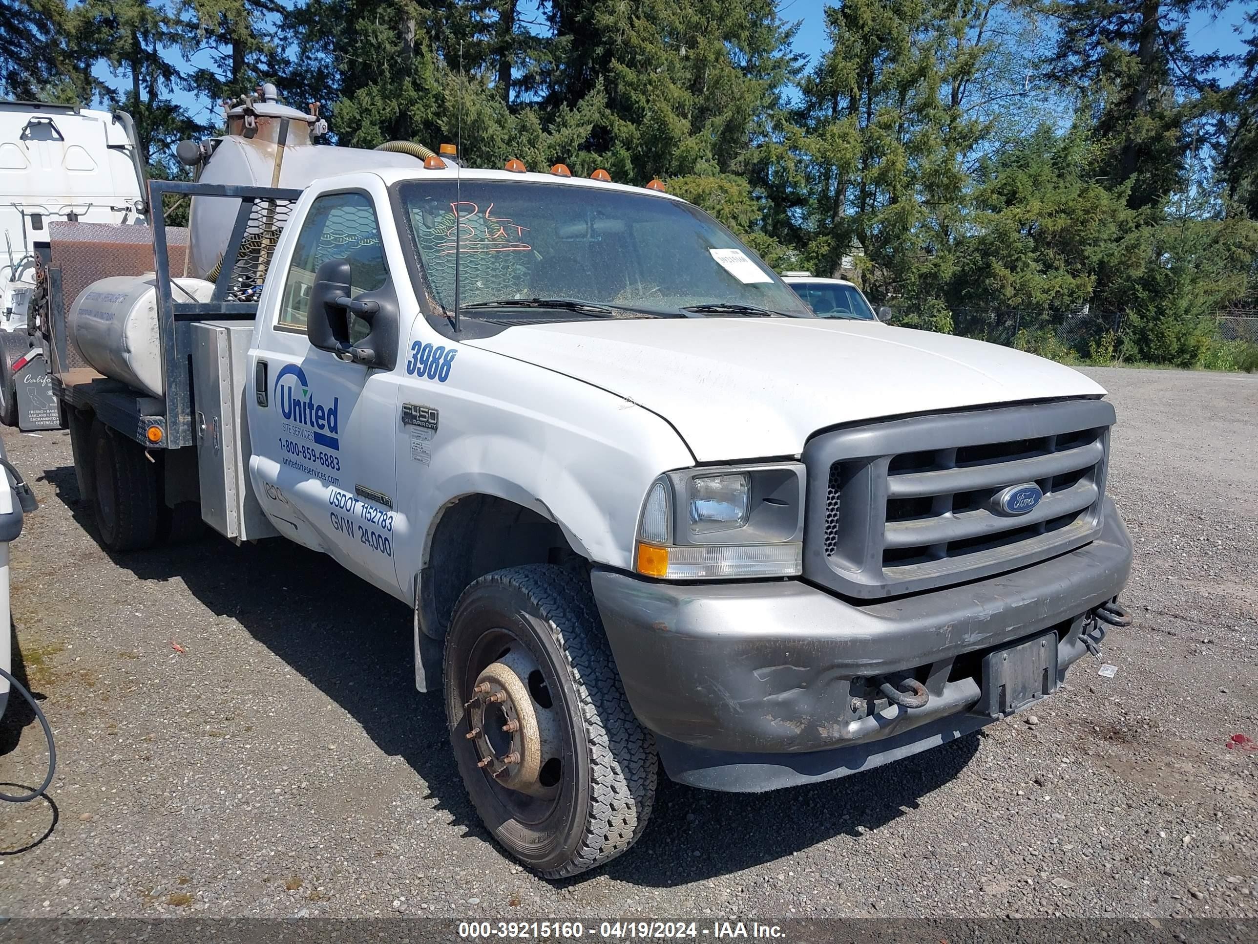 FORD F450 2002 1fdxf46f42ed13988