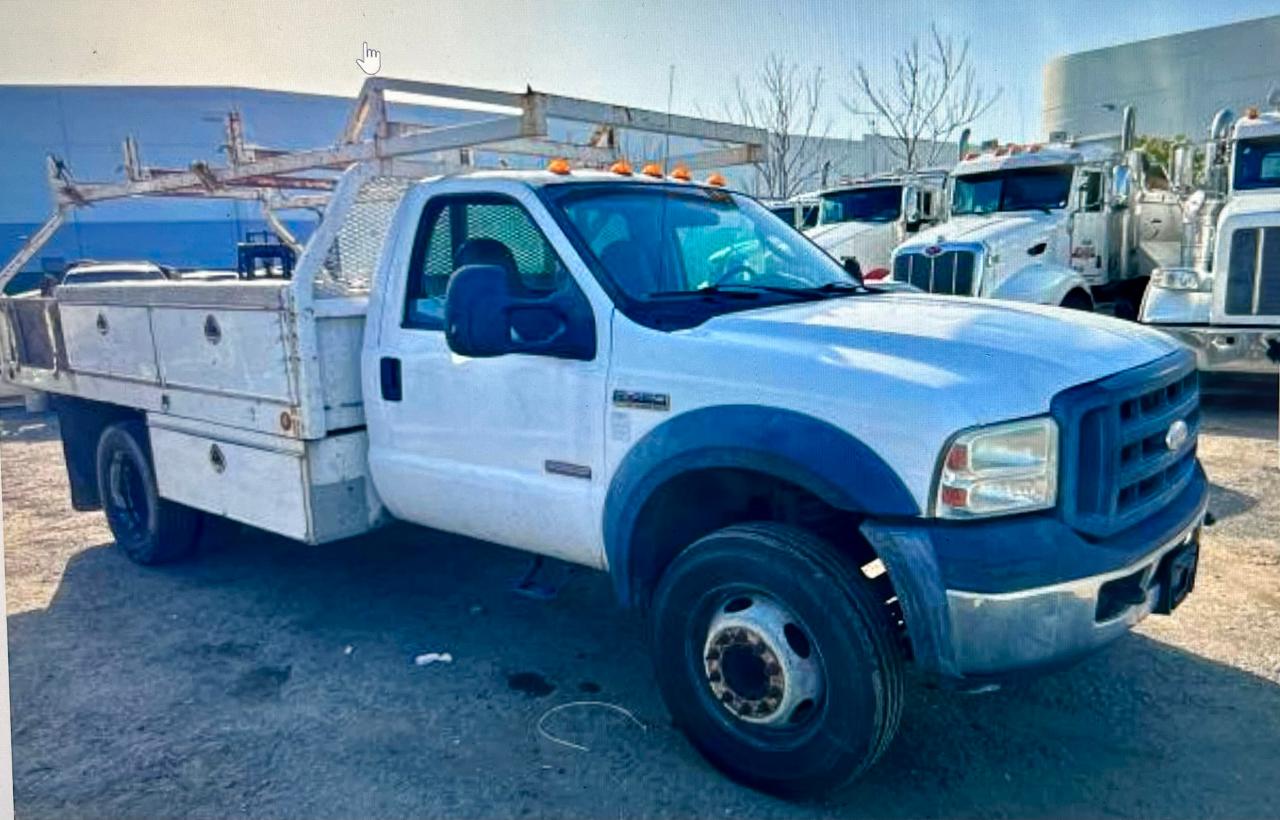 FORD F450 2006 1fdxf46p16ec25897