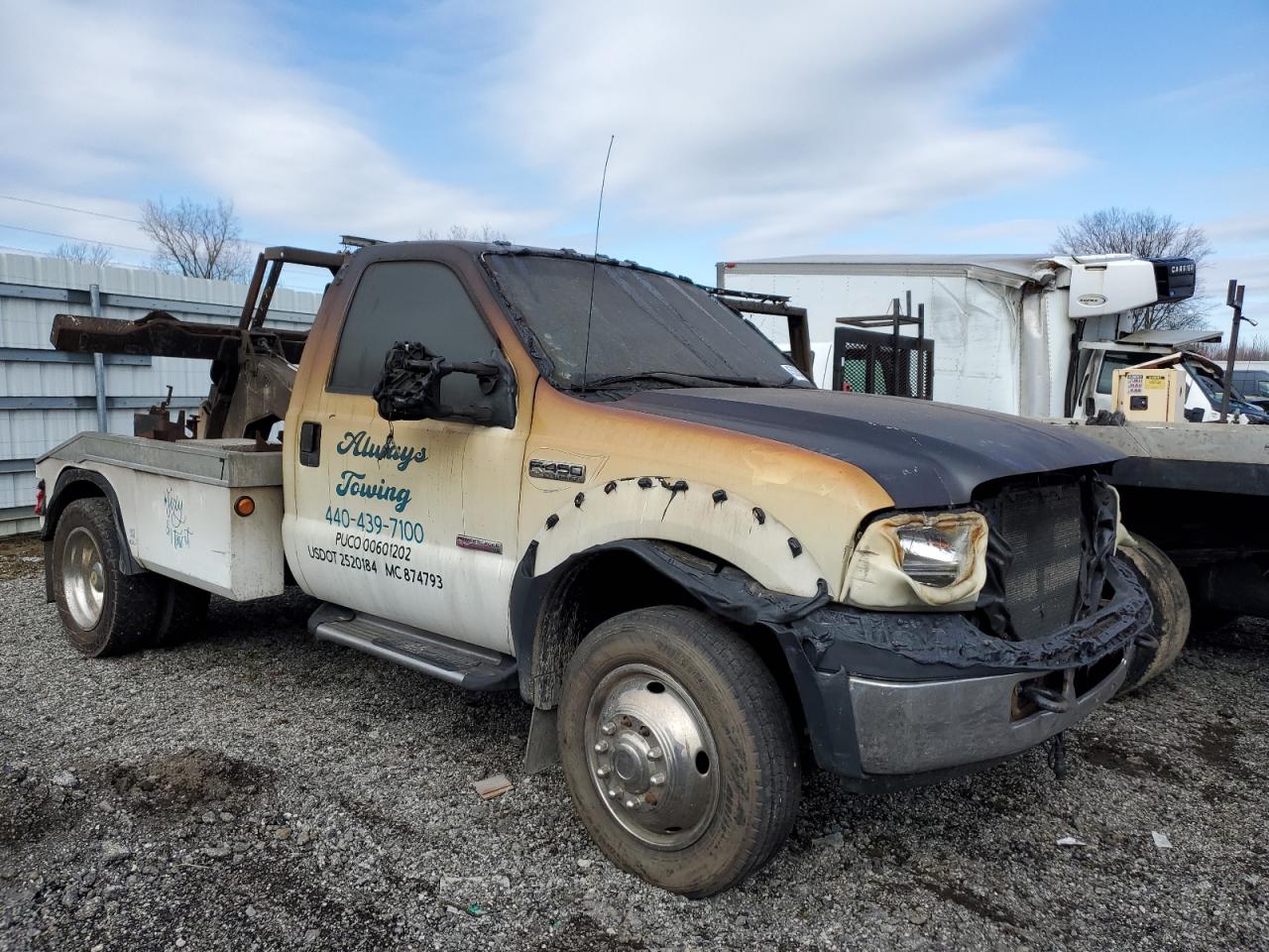 FORD F450 2007 1fdxf46p57eb23598