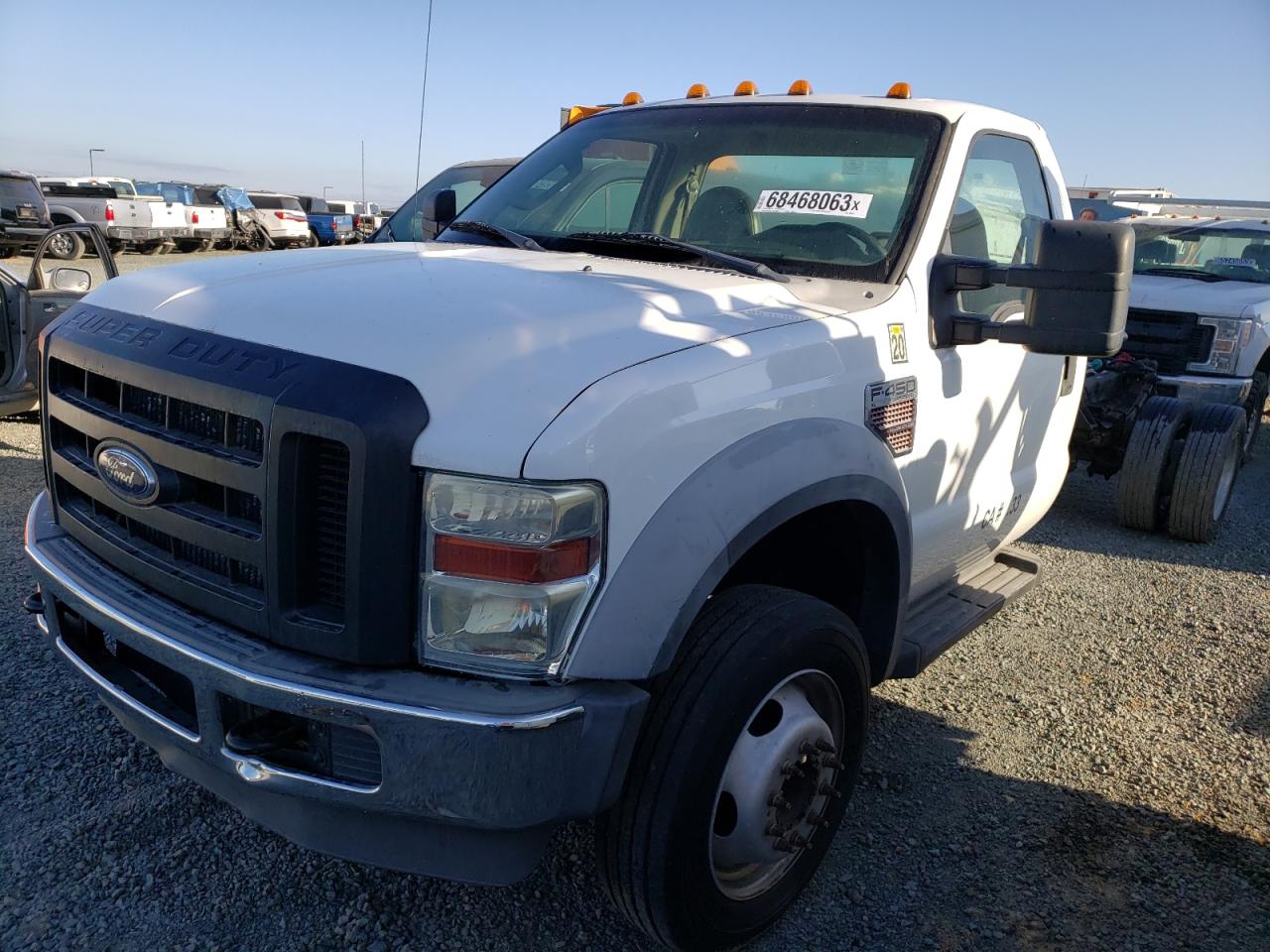 FORD F450 2008 1fdxf46r38ed87017