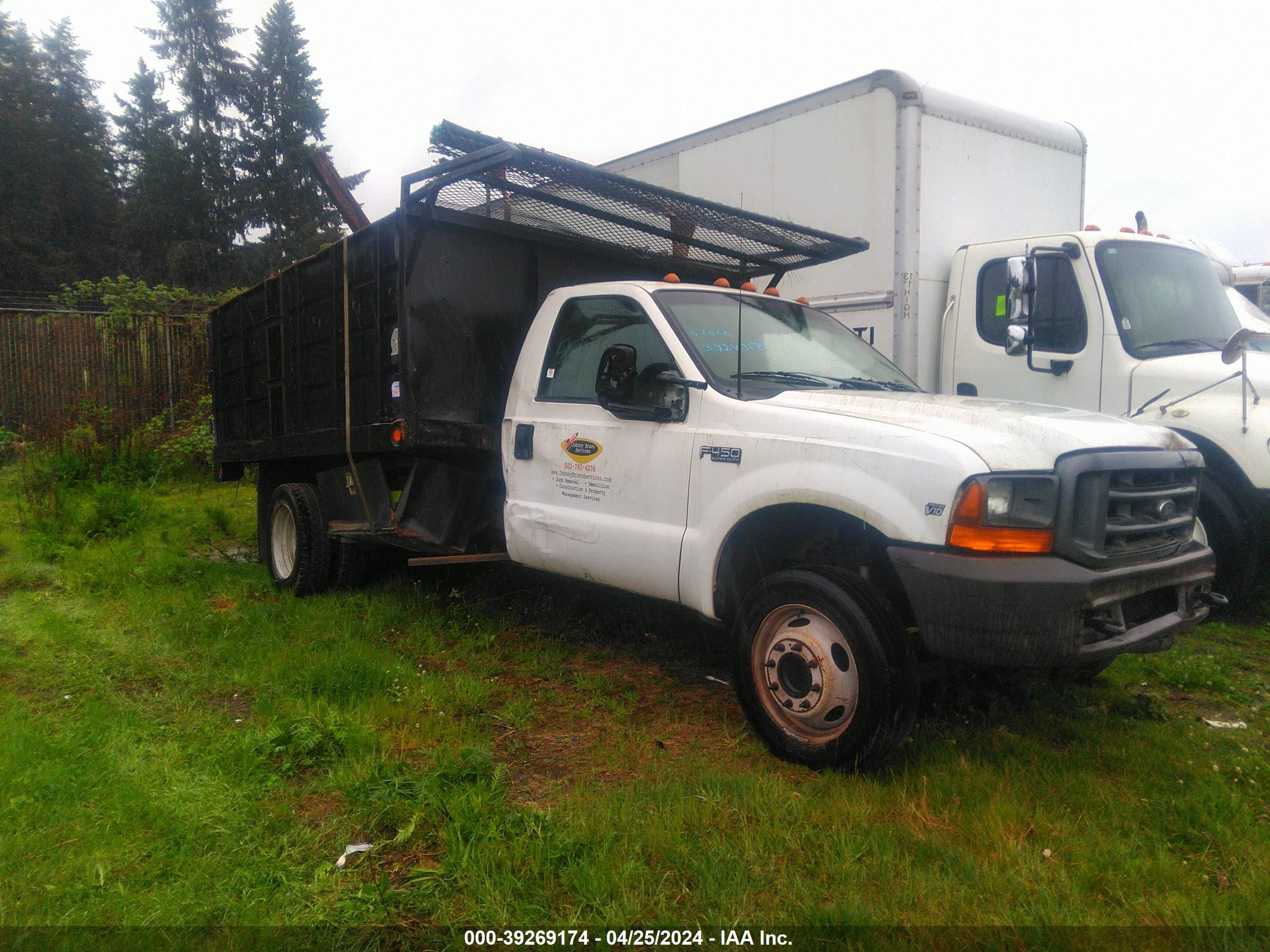 FORD F450 1999 1fdxf46s1xea23440