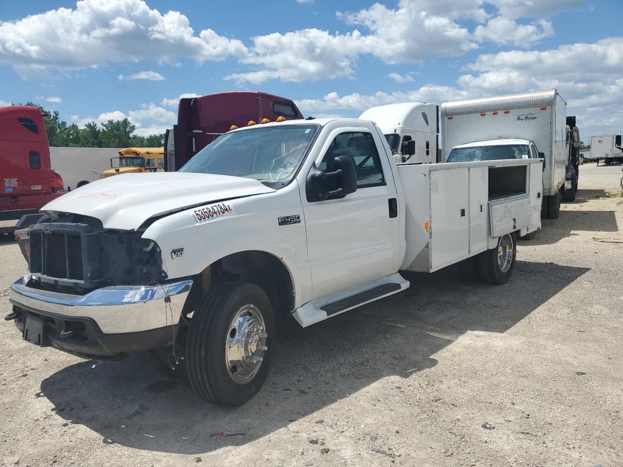 FORD F450 2004 1fdxf46s64ed35748