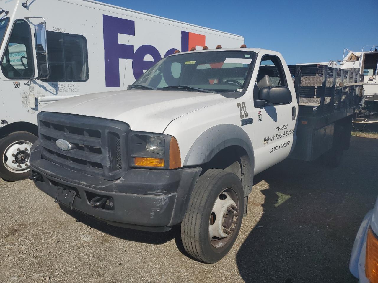 FORD F450 2005 1fdxf46y15ed12559