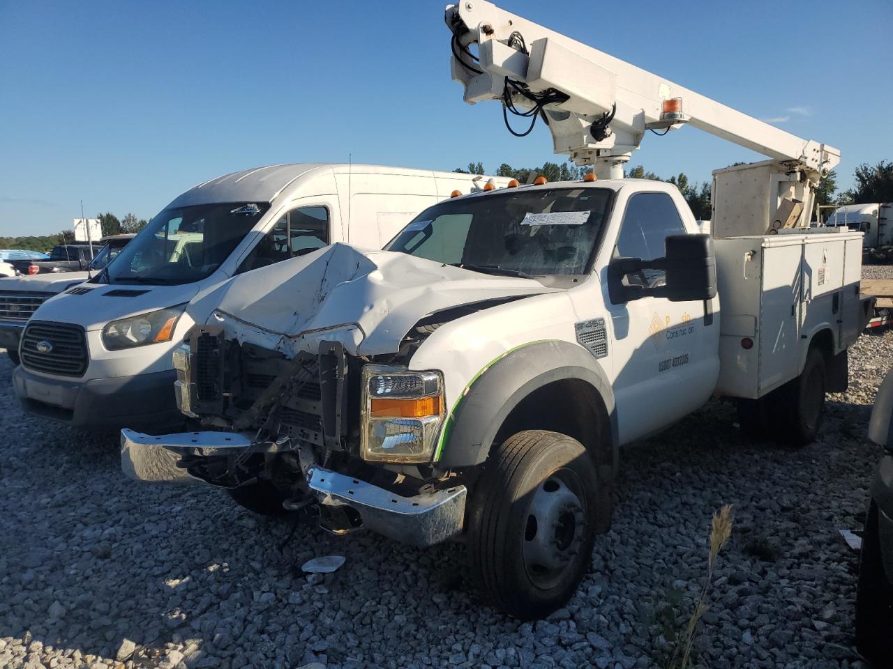 FORD F450 2008 1fdxf46y18ed87038