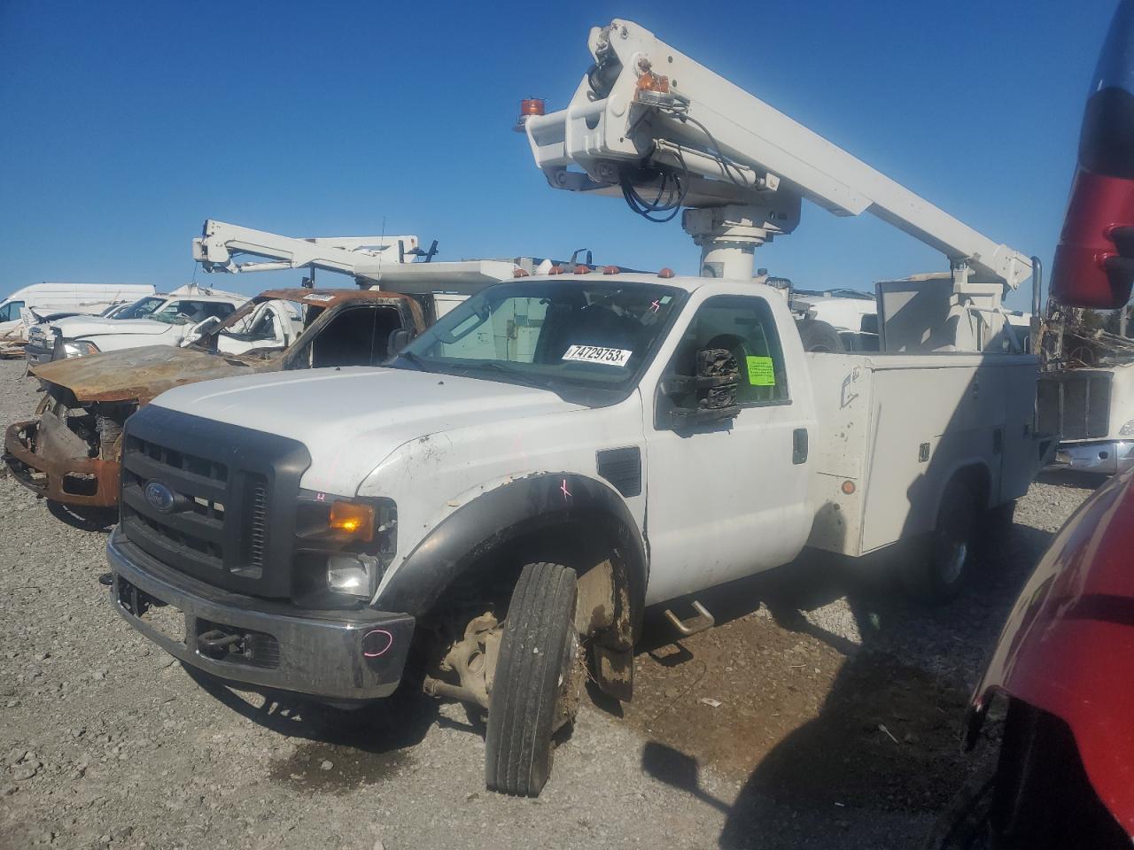 FORD F450 2008 1fdxf46y88ec32423