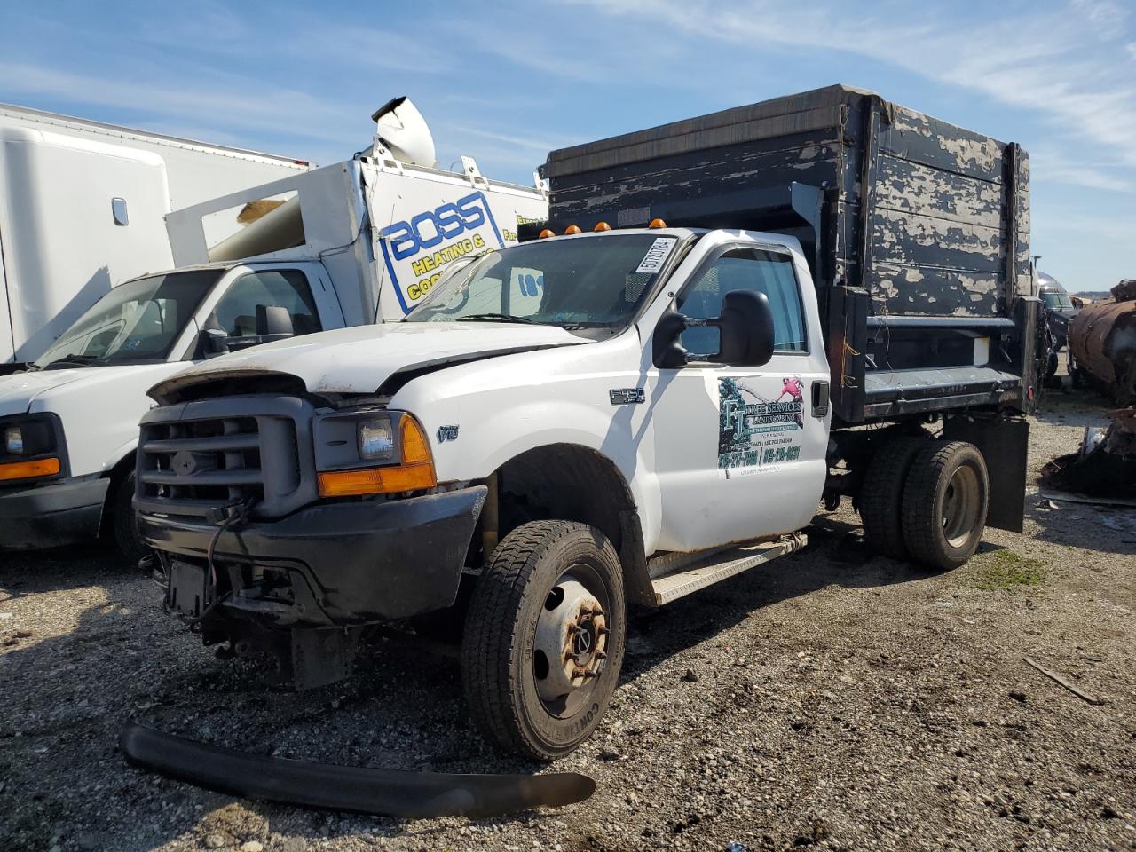 FORD F450 1999 1fdxf47s8xec88760