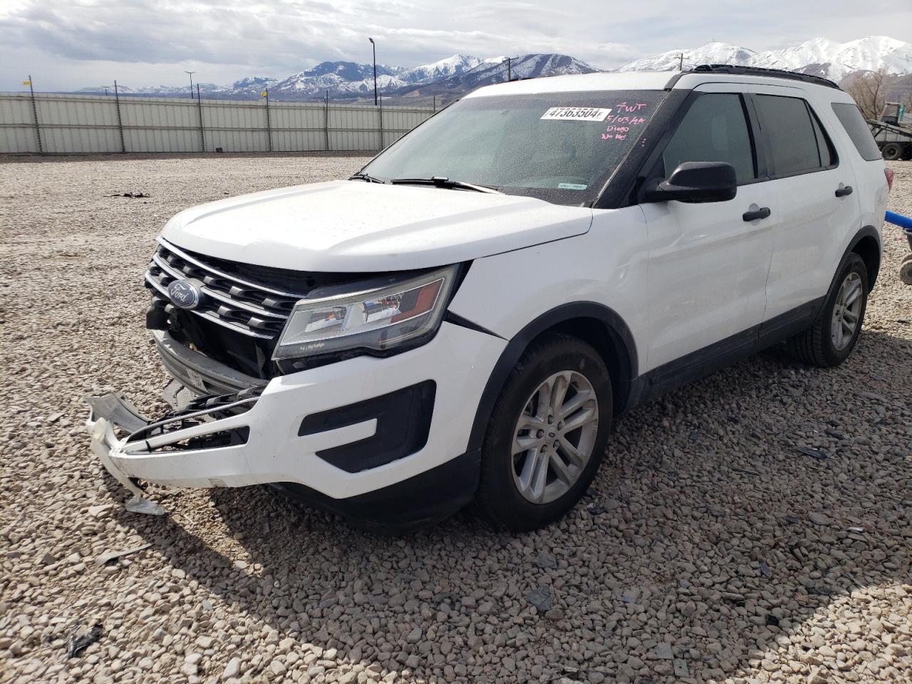 FORD EXPLORER 2017 1fm5k7b88hga93845