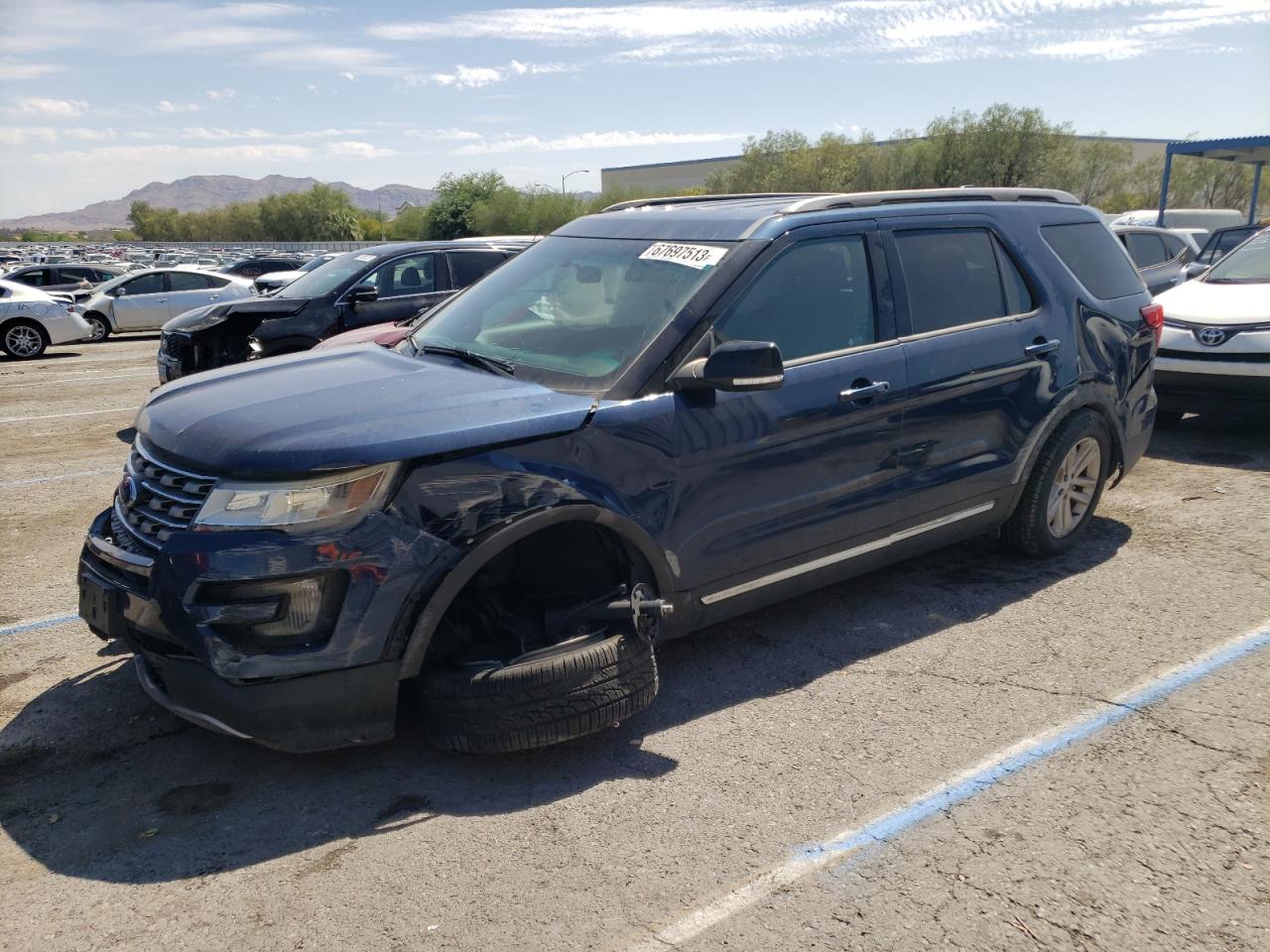 FORD EXPLORER 2017 1fm5k7d80hga09630