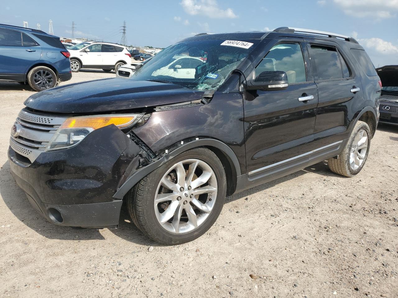 FORD EXPLORER 2014 1fm5k7d81egb32994